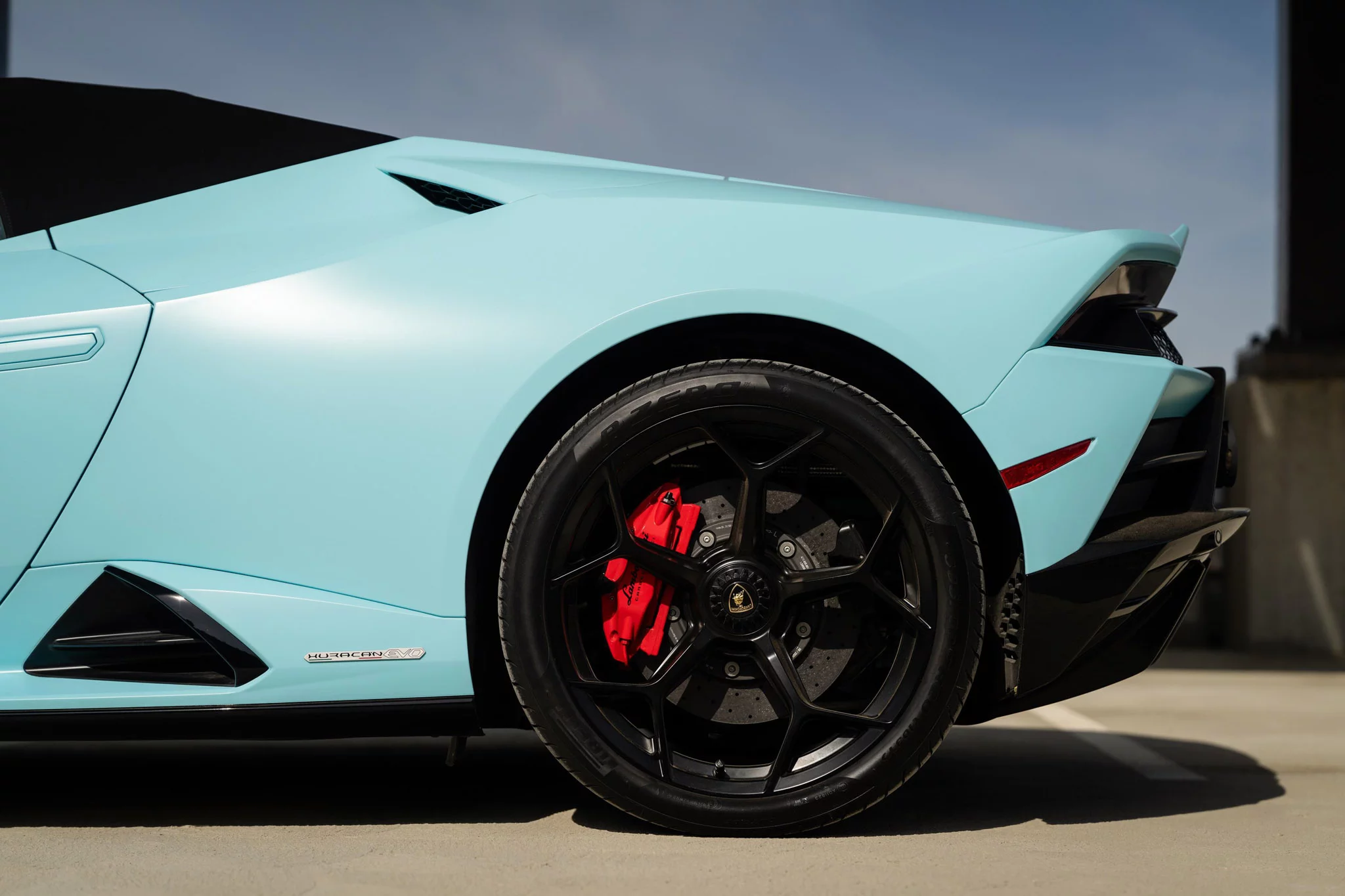 Celeste Fedra Lamborghini Huracán