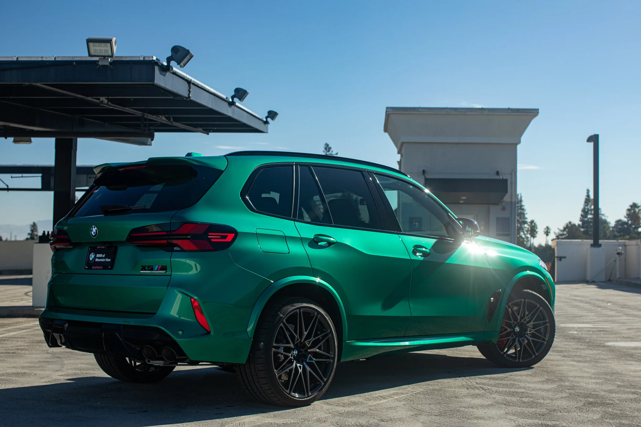 Isle of Man Green BMW X5