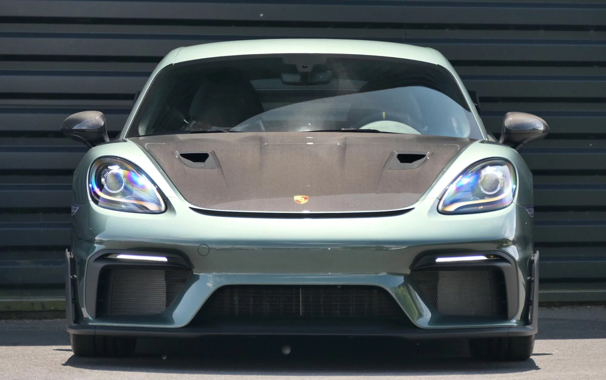 Malachite Green Metallic Porsche 718 Cayman GT4 RS