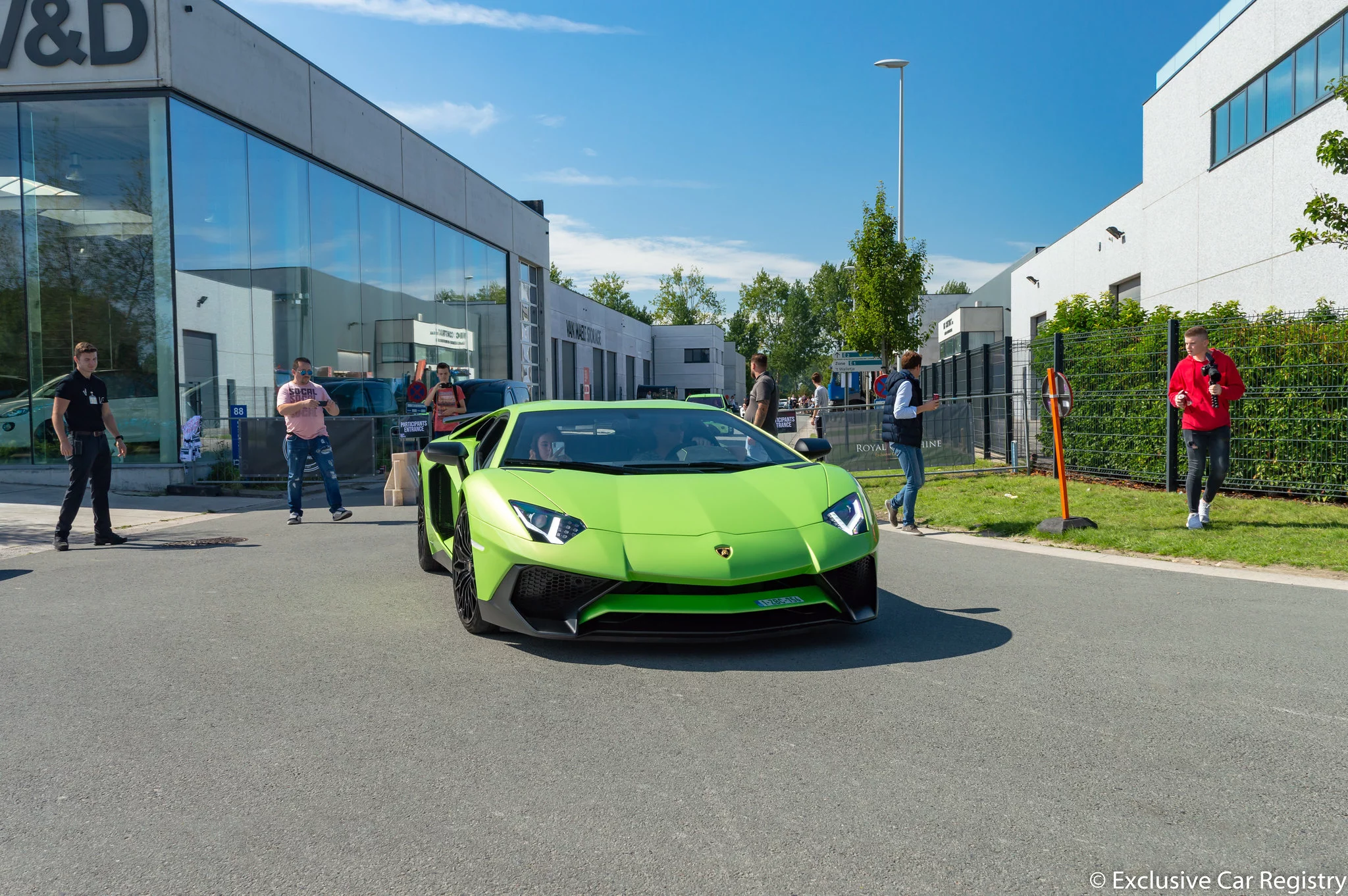 Verde Ithaca Lamborghini Aventador