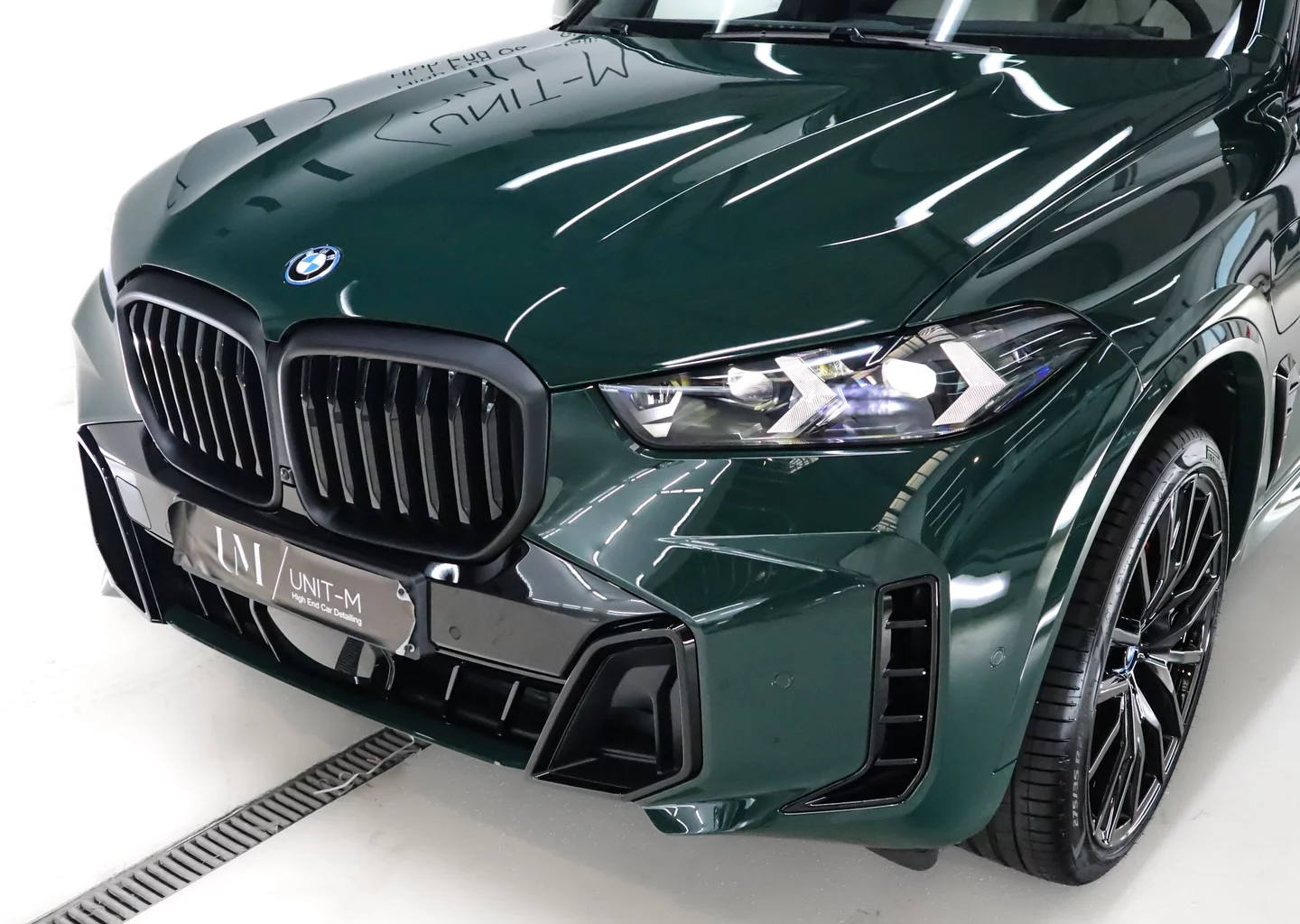 British Racing Green BMW X5