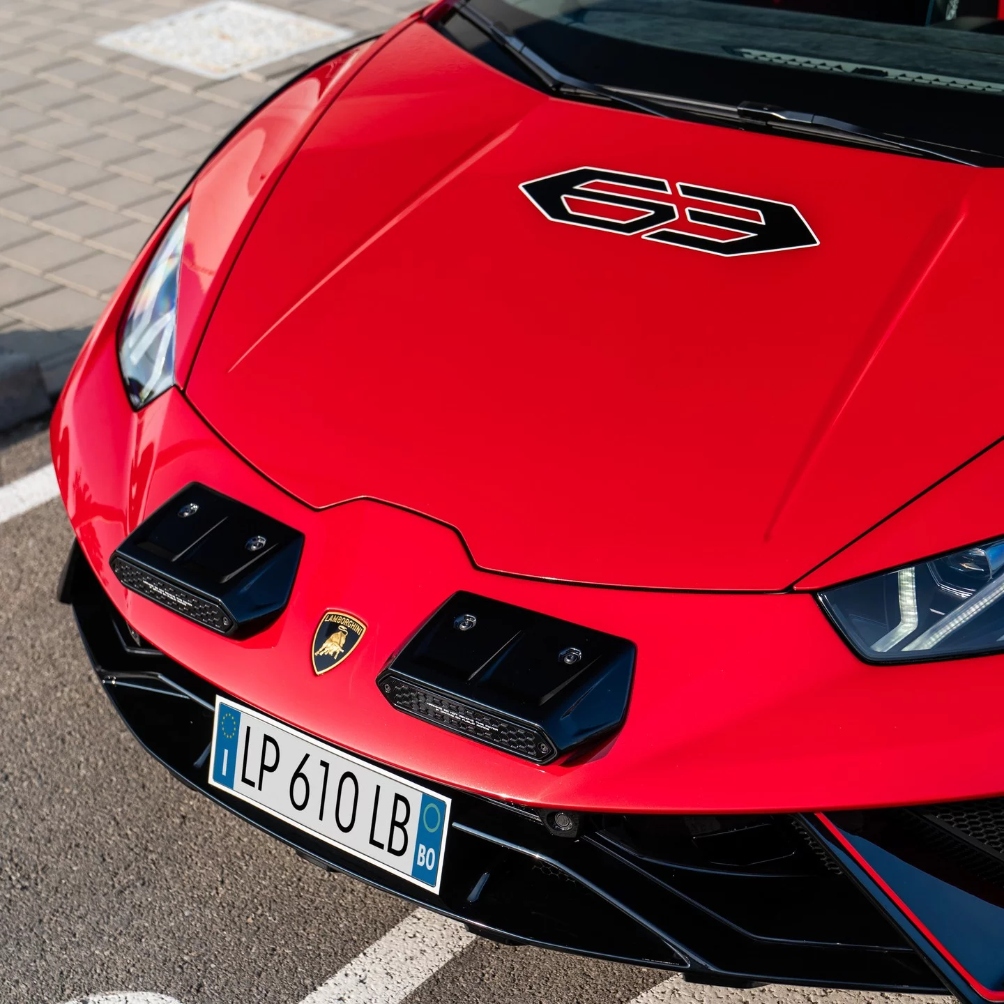 Rosso Bia Lamborghini Huracán