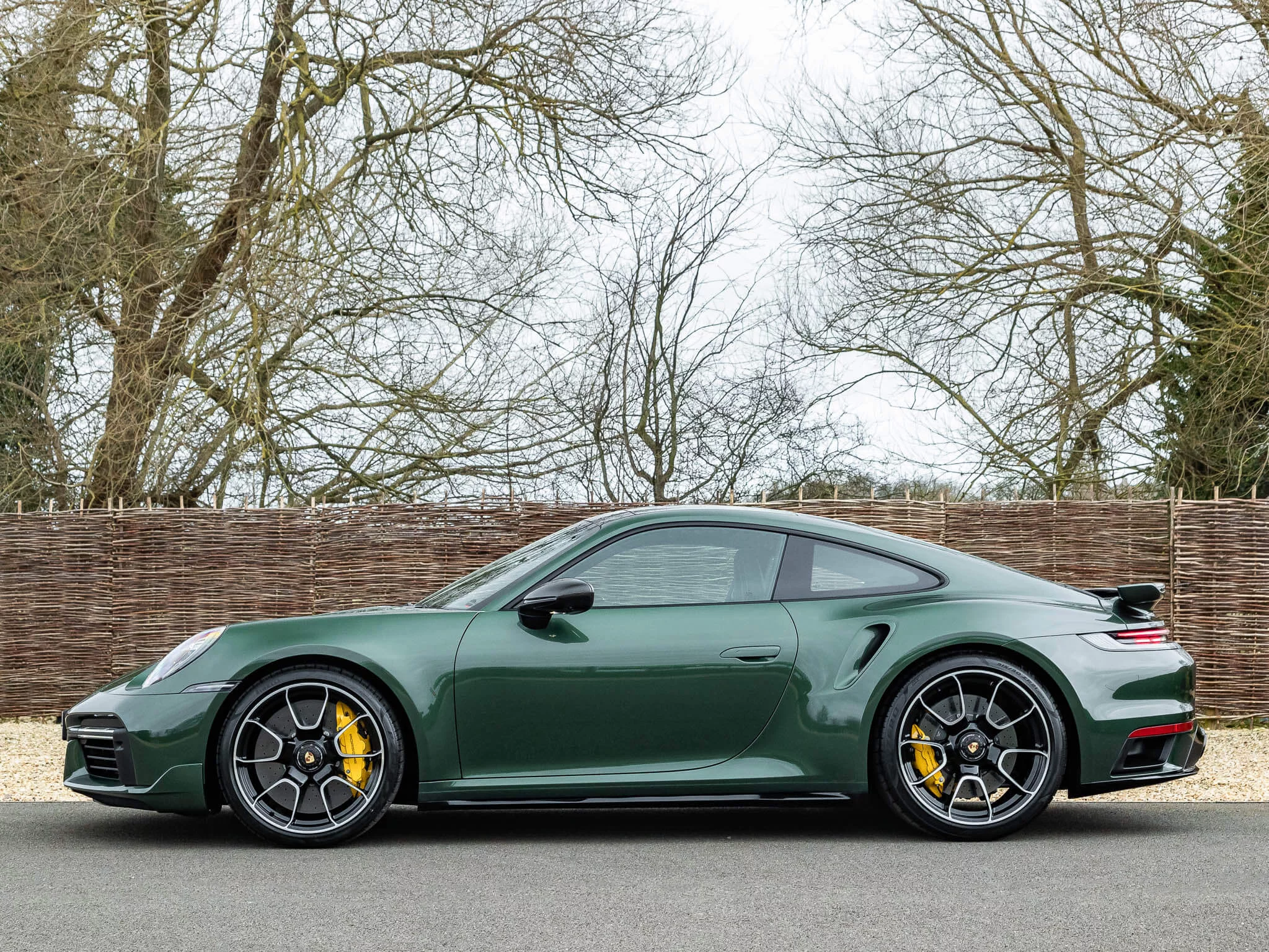 Oak Green Metallic Porsche 911 Turbo