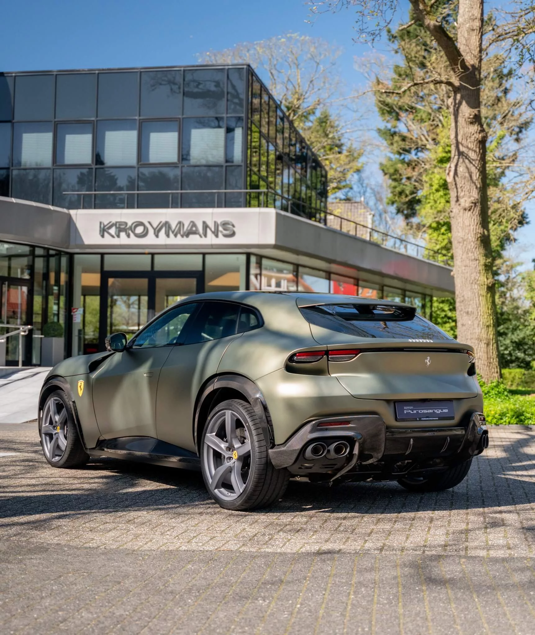 Verde Masoni Opaco Ferrari Purosangue