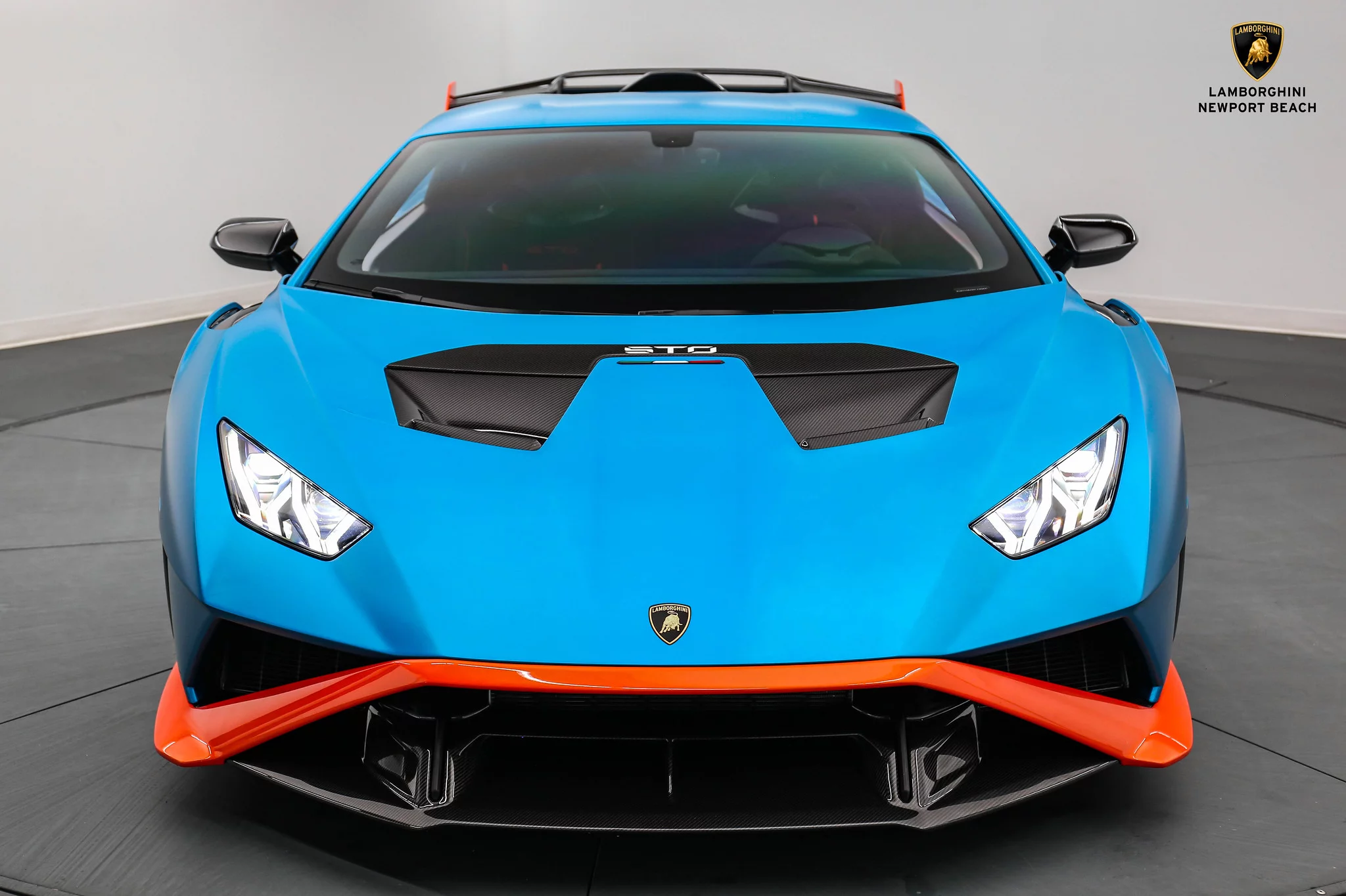 Blu Uranus Matt Lamborghini Huracán