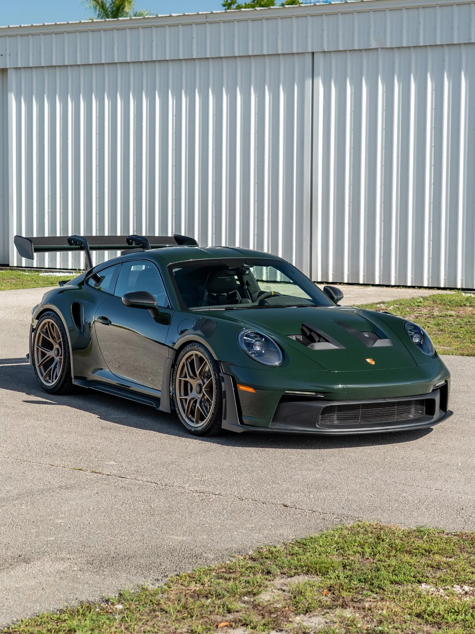 Brewster Green Porsche 911 GT3 RS