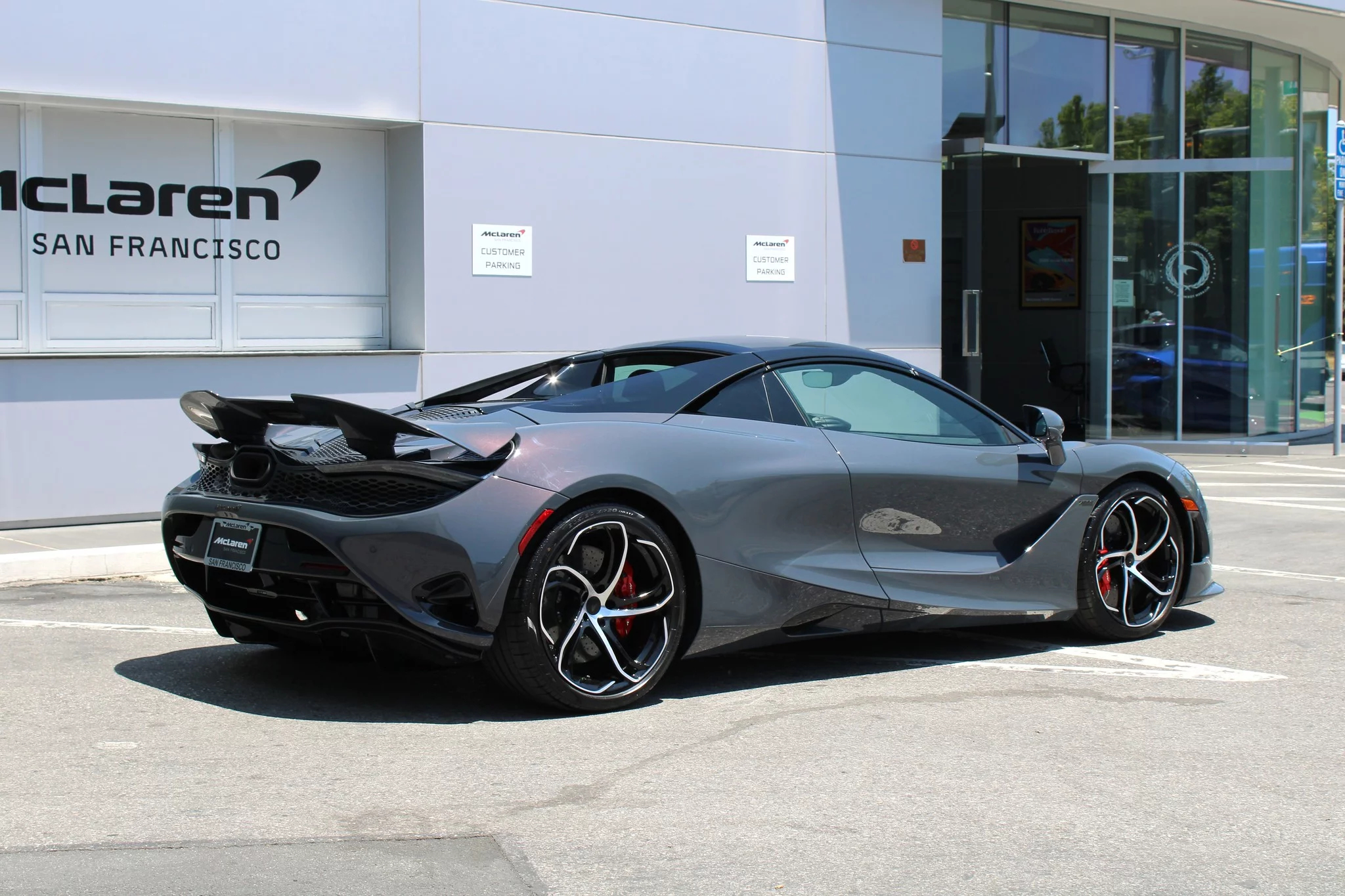 Lava Grey McLaren 750S