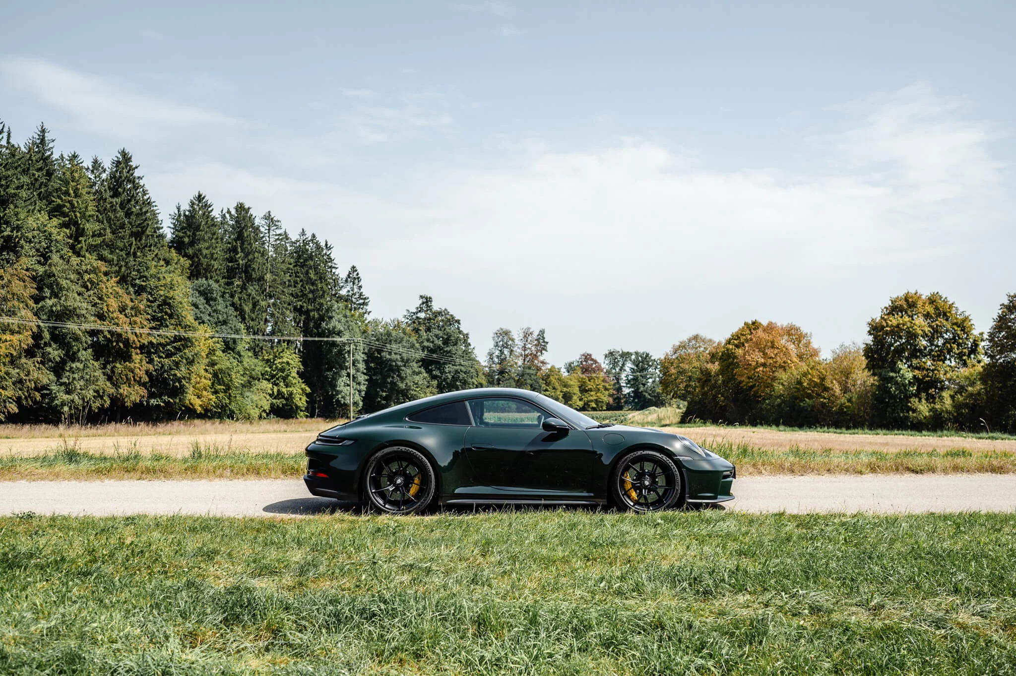 Brewster Green Porsche 911 GT3