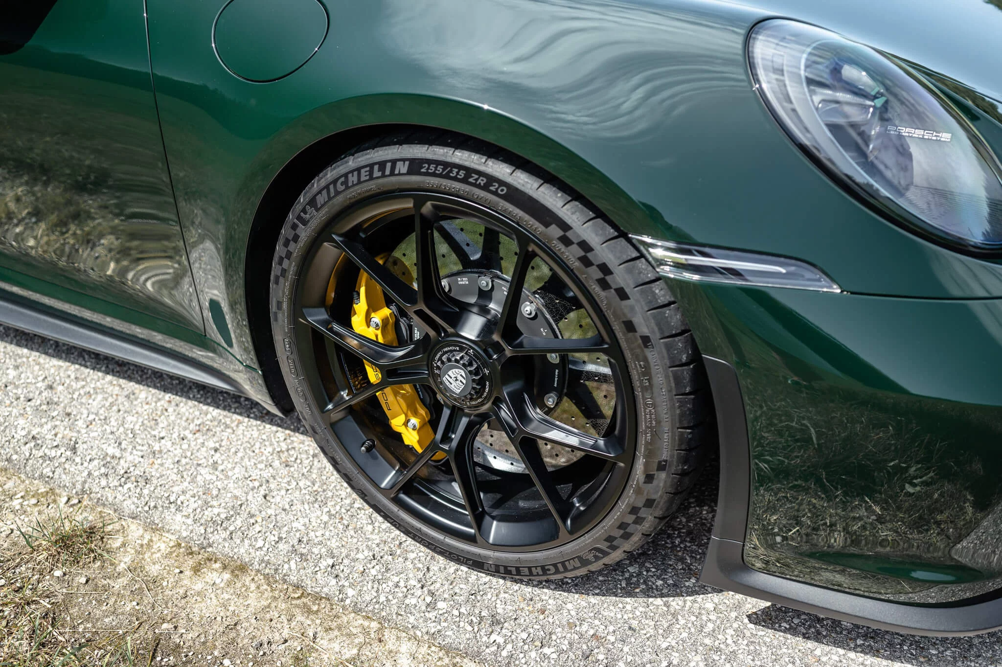 Brewster Green Porsche 911 GT3