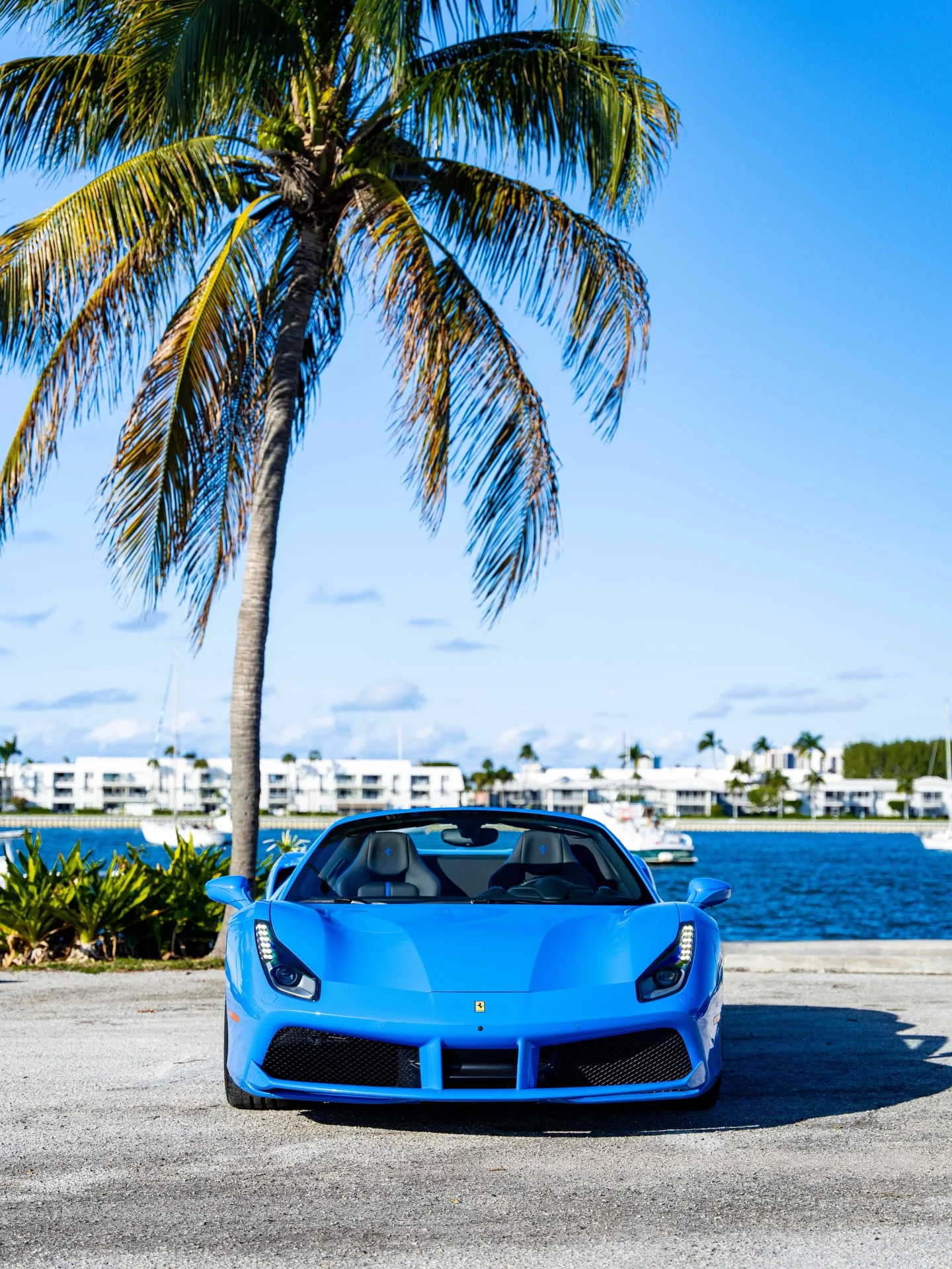 Mexico Blue Ferrari 488