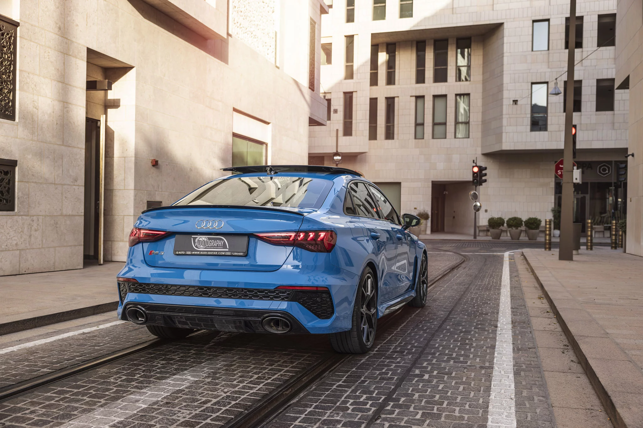 Turbo Blue Audi RS3