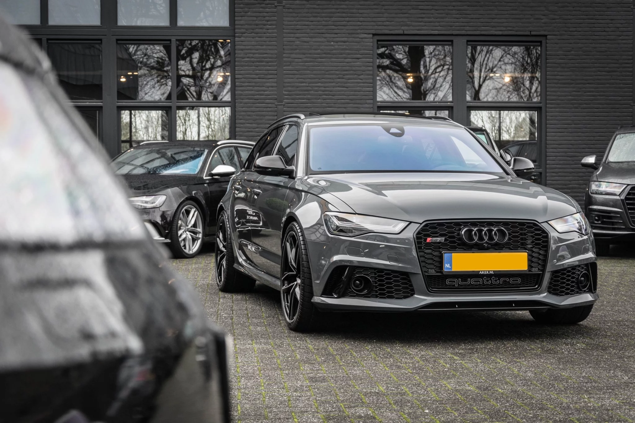 Grigio Telesto Audi RS6 Avant