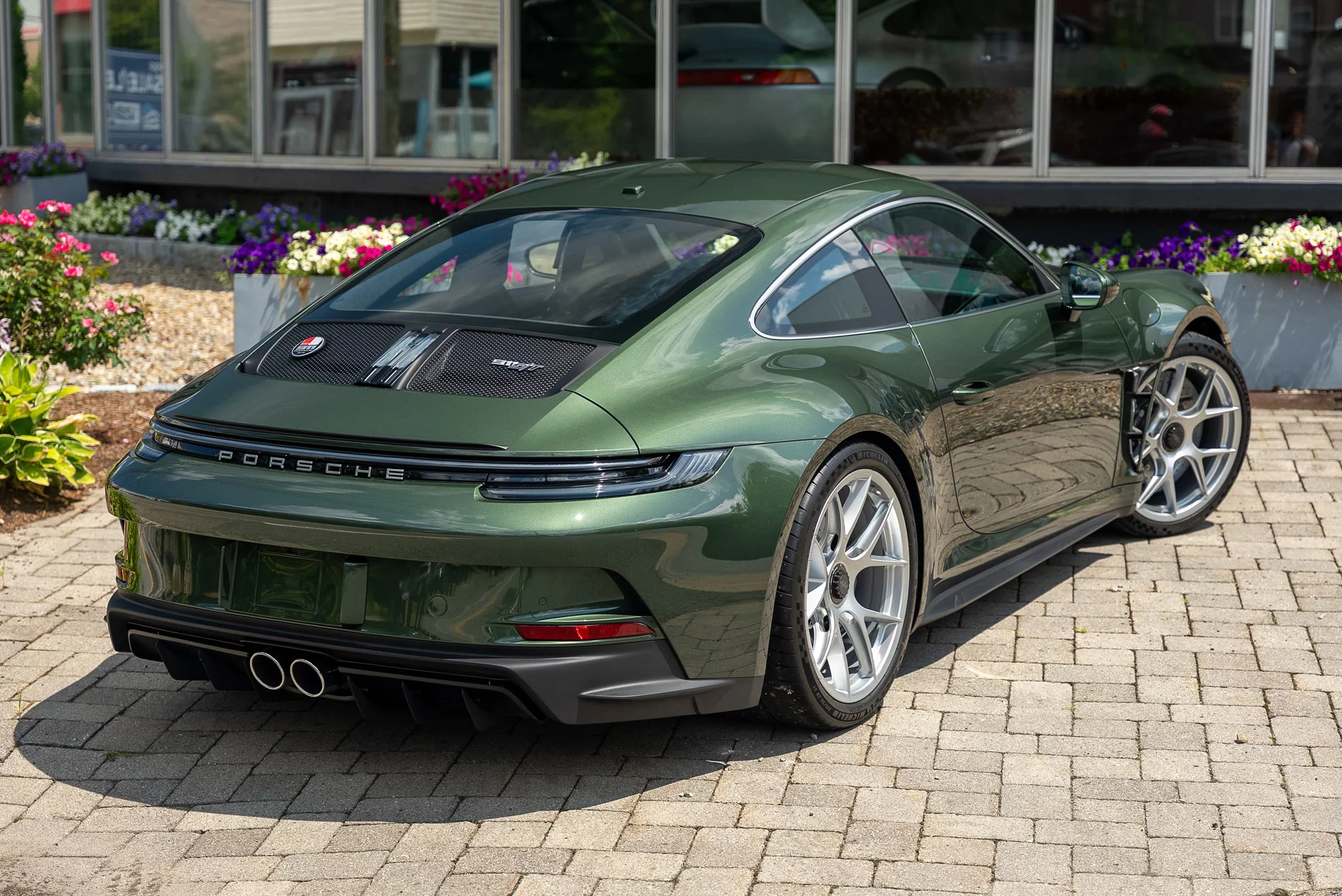 Oak Green Metallic Porsche 911 S/T