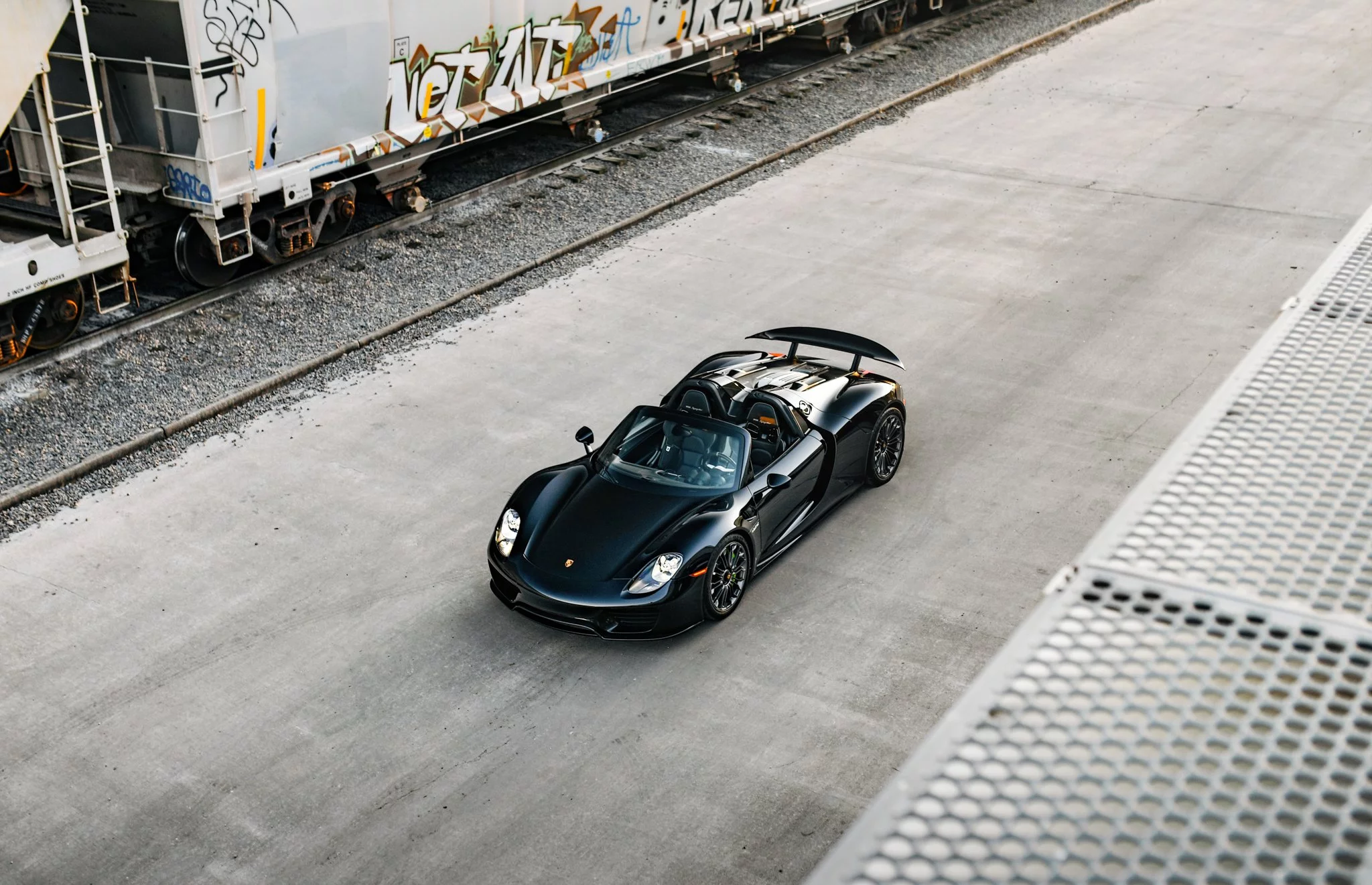 Basalt Black Porsche 918 Spyder