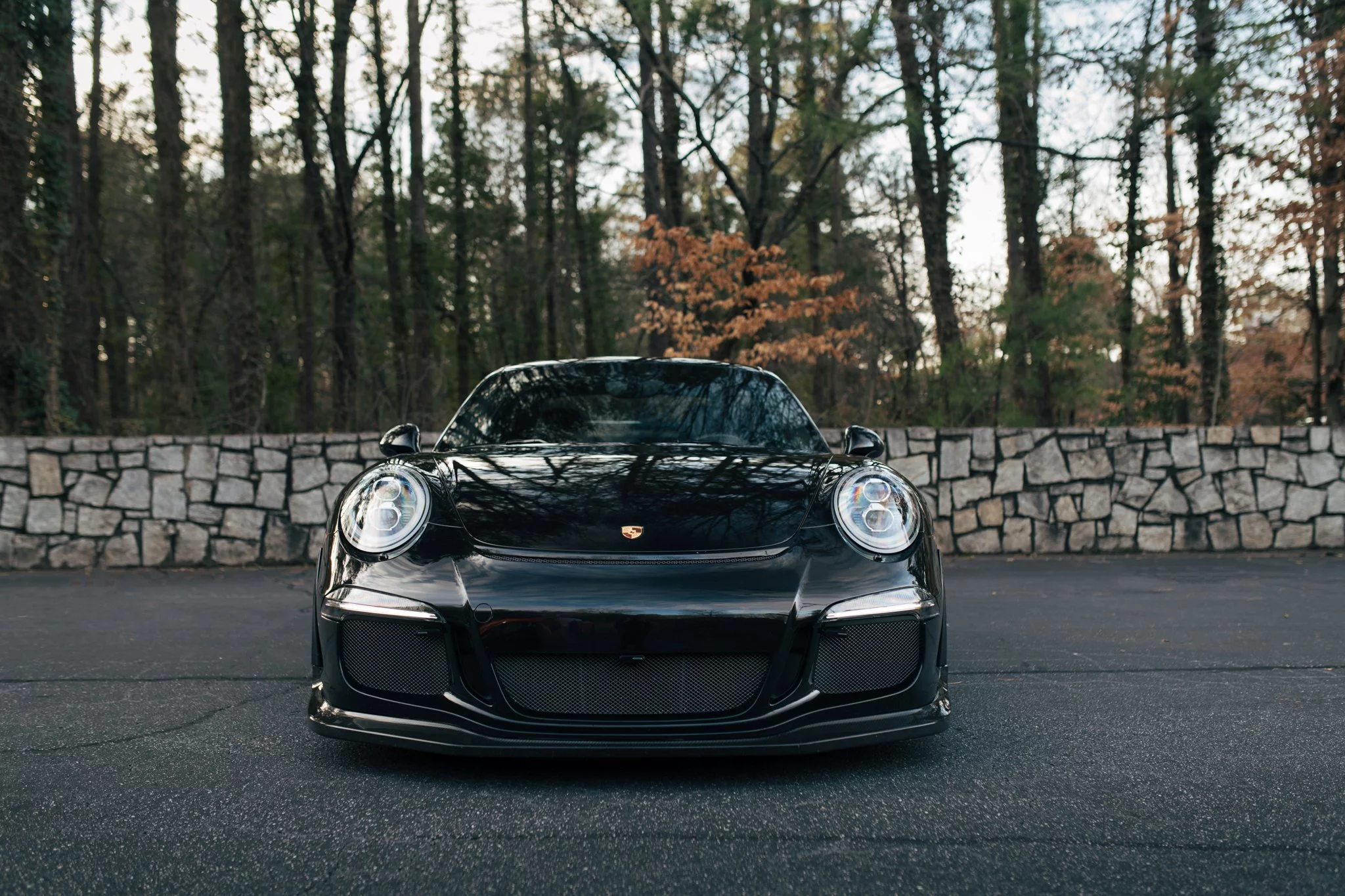 Jet Black Metallic Porsche 911 GT3