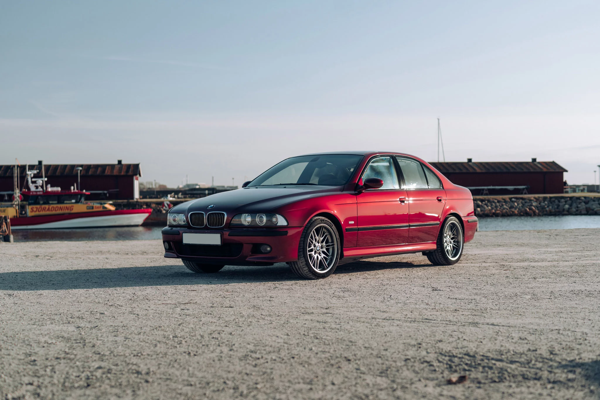 Calypso Red BMW M5