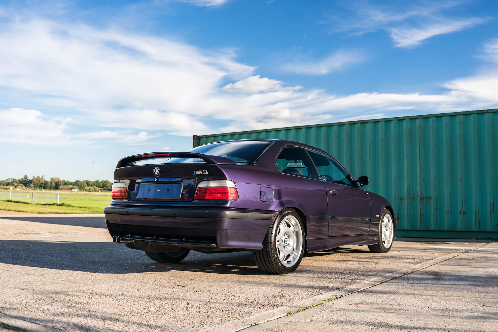 Techno Violet BMW M3