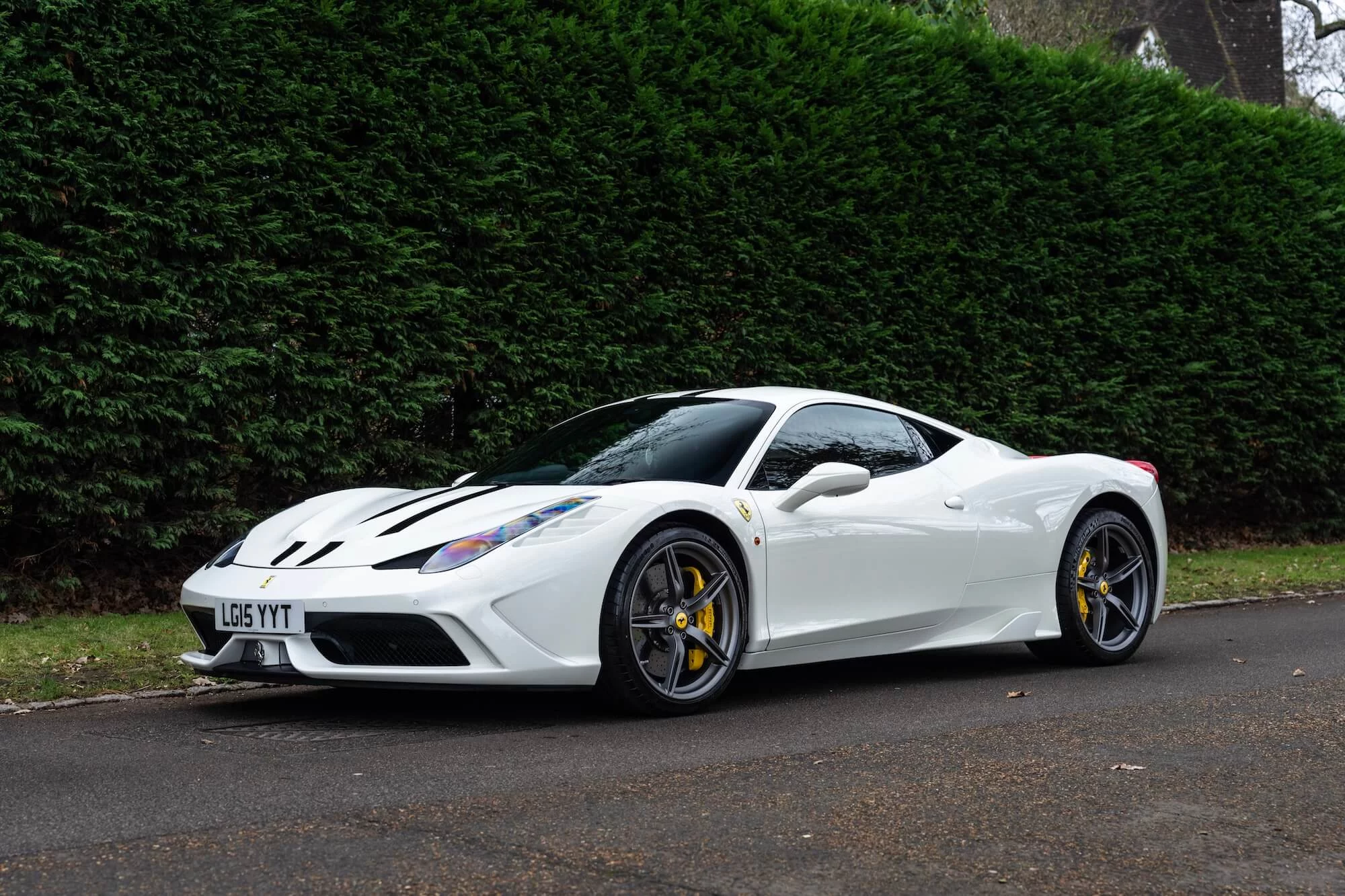 Bianco Avus Ferrari 458