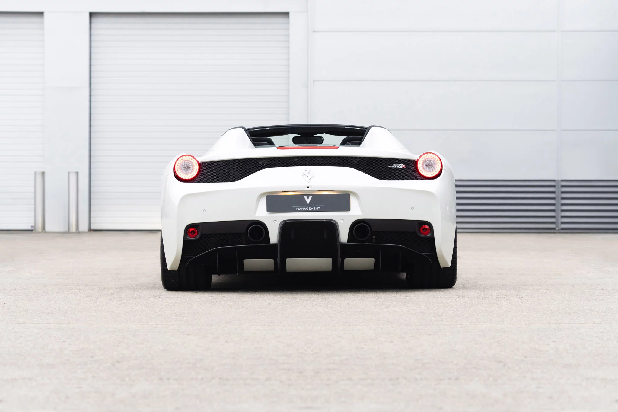 Bianco Italia Ferrari 458