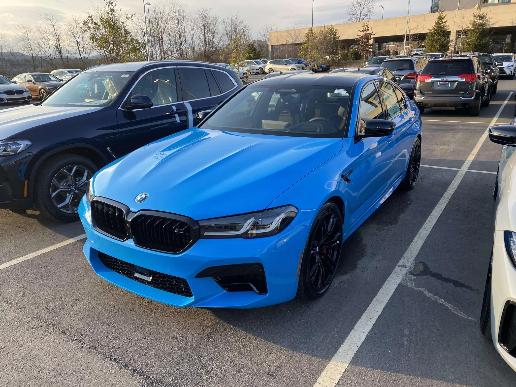 Mexico Blue BMW M5