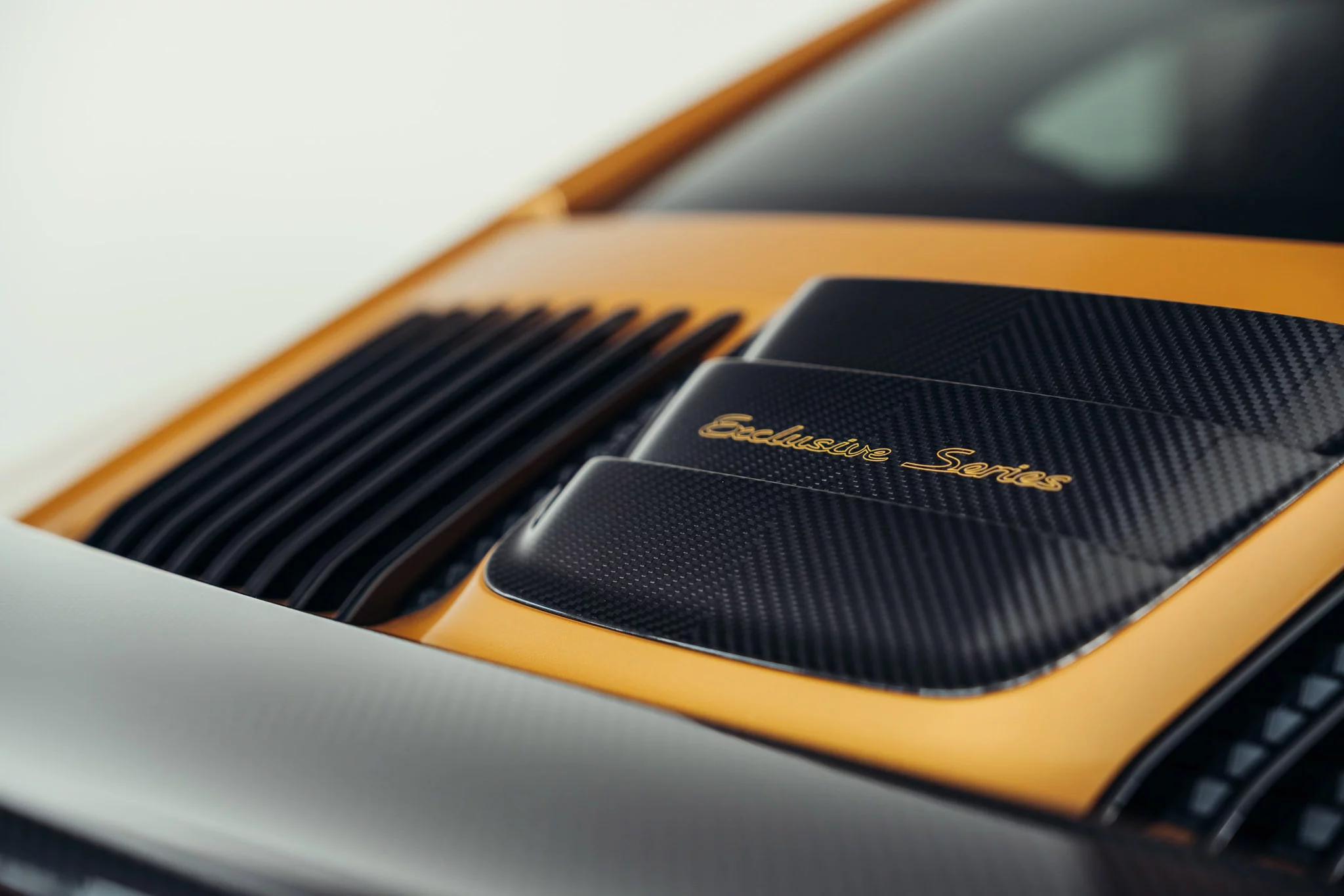 Golden Yellow Metallic Porsche 911 Turbo