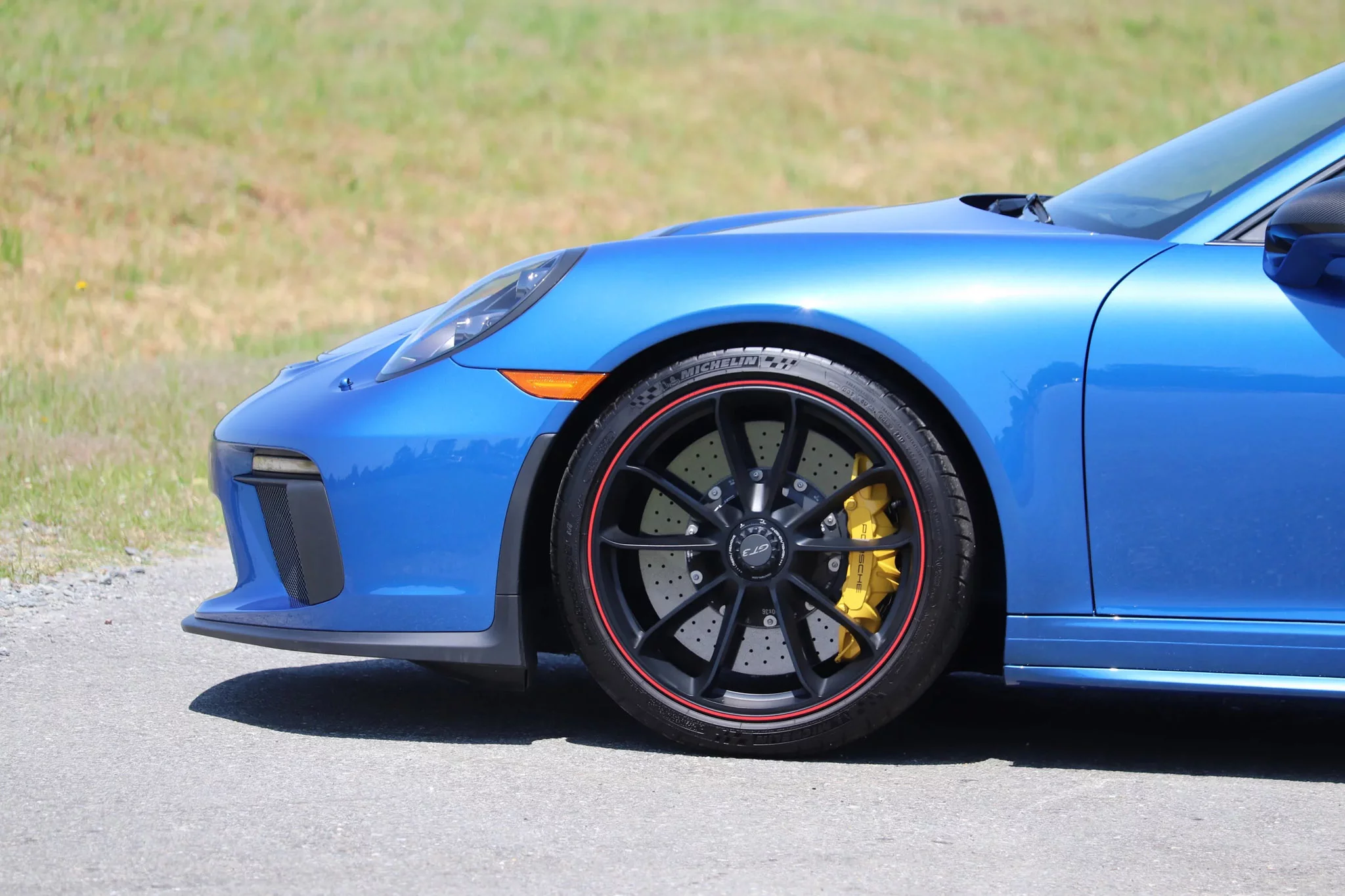 Sapphire Blue Metallic Porsche 911 GT3
