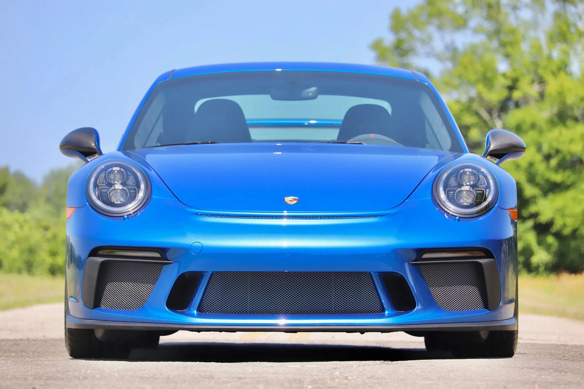 Sapphire Blue Metallic Porsche 911 GT3