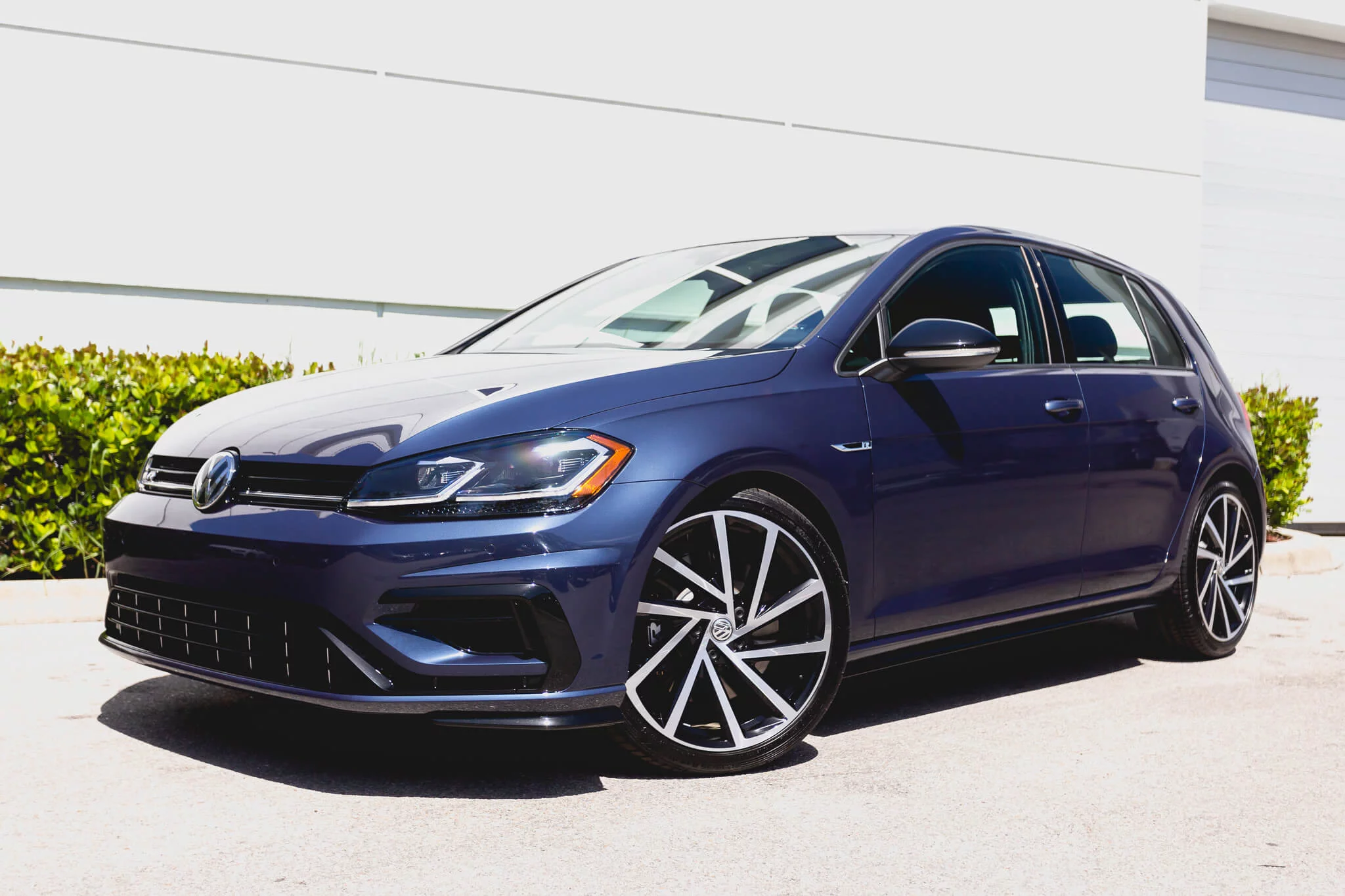 Prussian Blue Volkswagen Golf