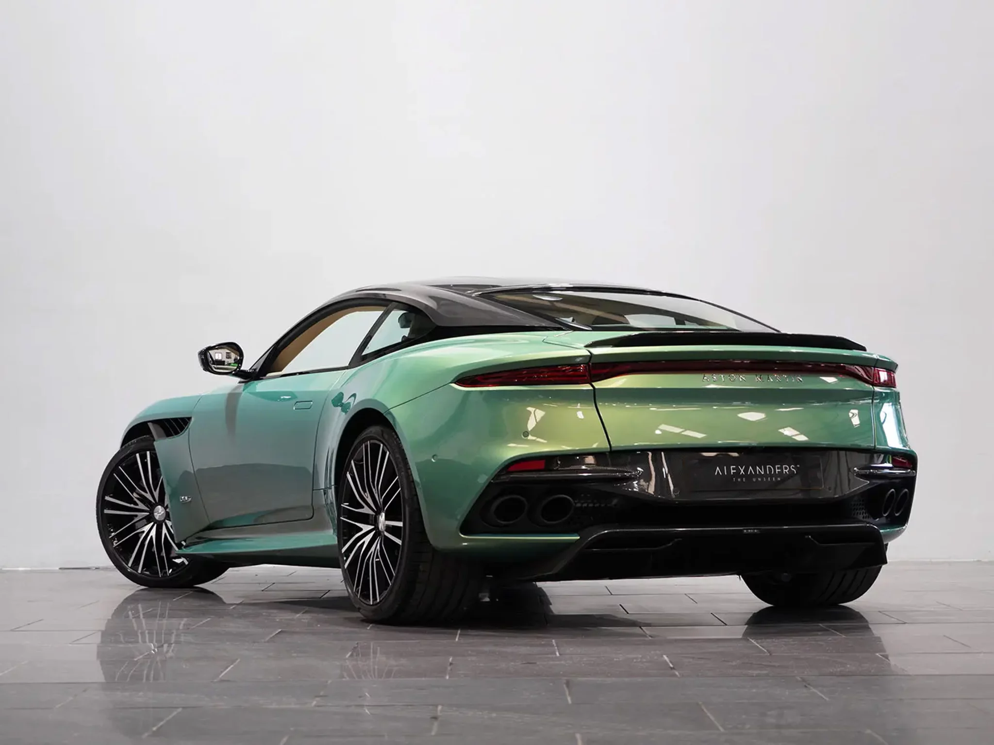 Iridescent Emerald Aston Martin DBS