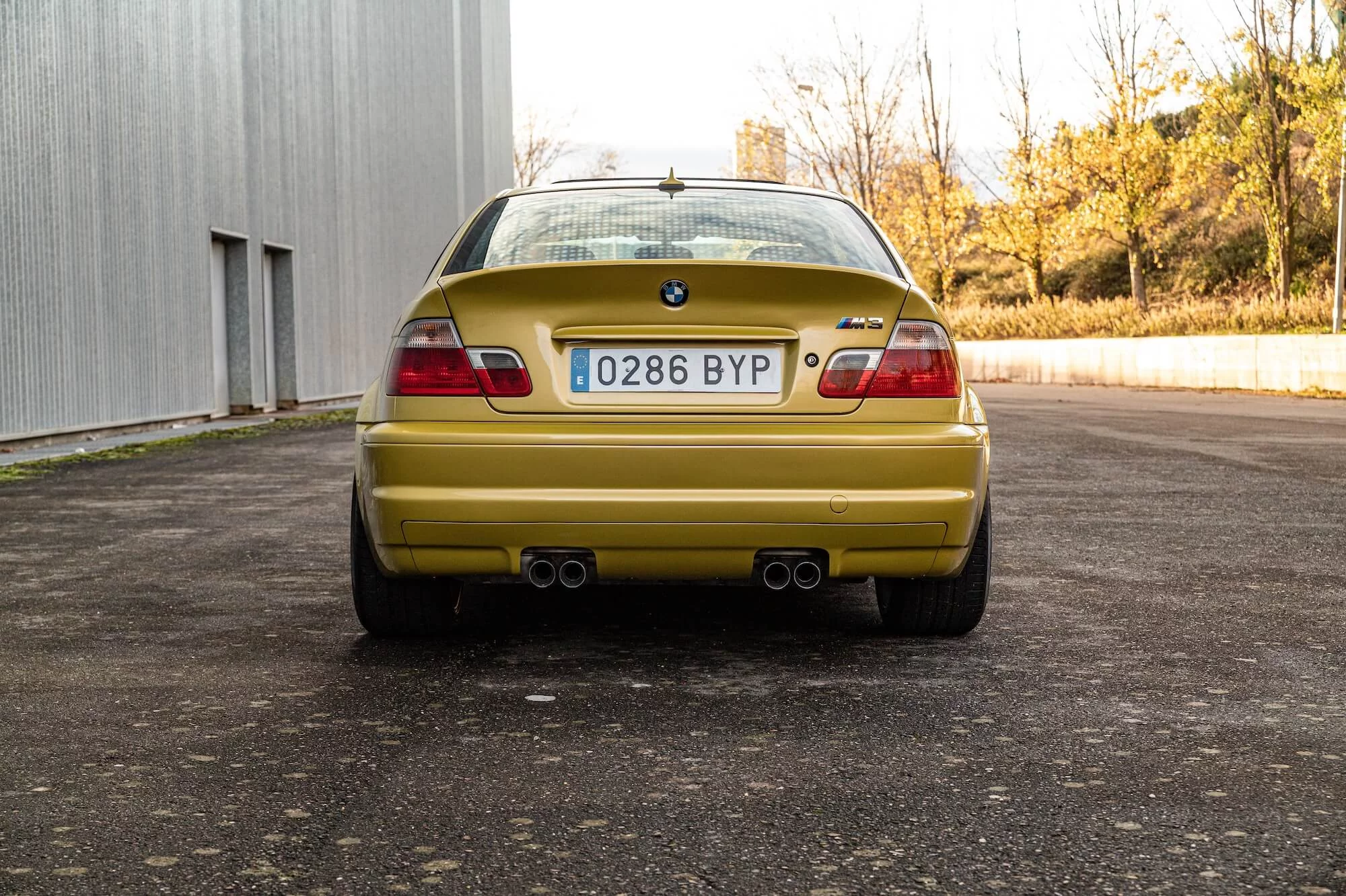 Phoenix Yellow BMW M3