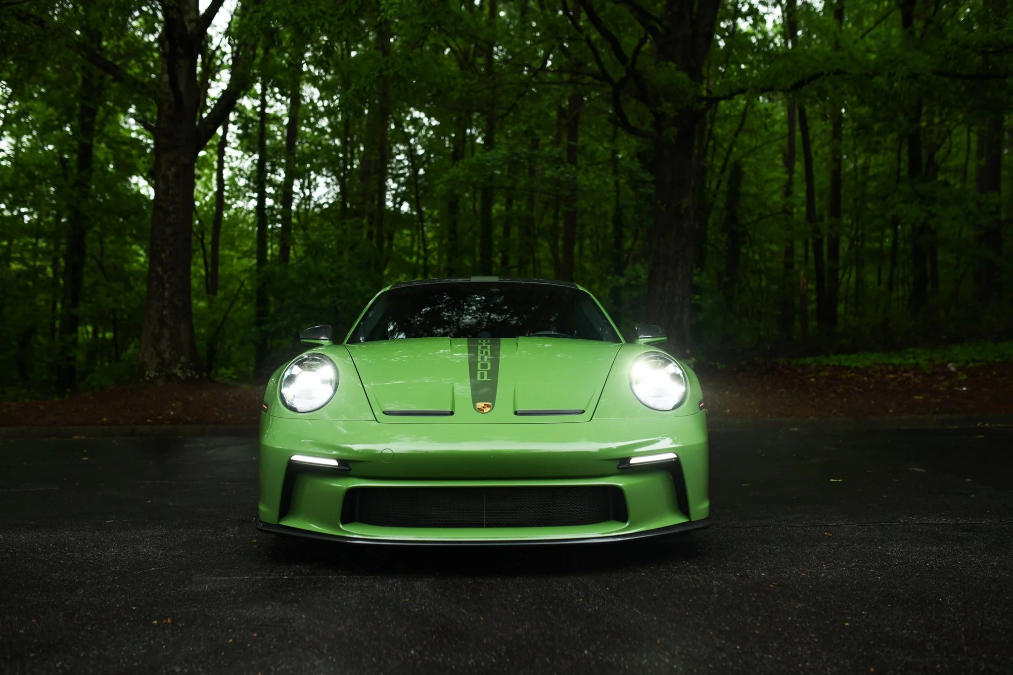 Olive Green Porsche 911 GT3