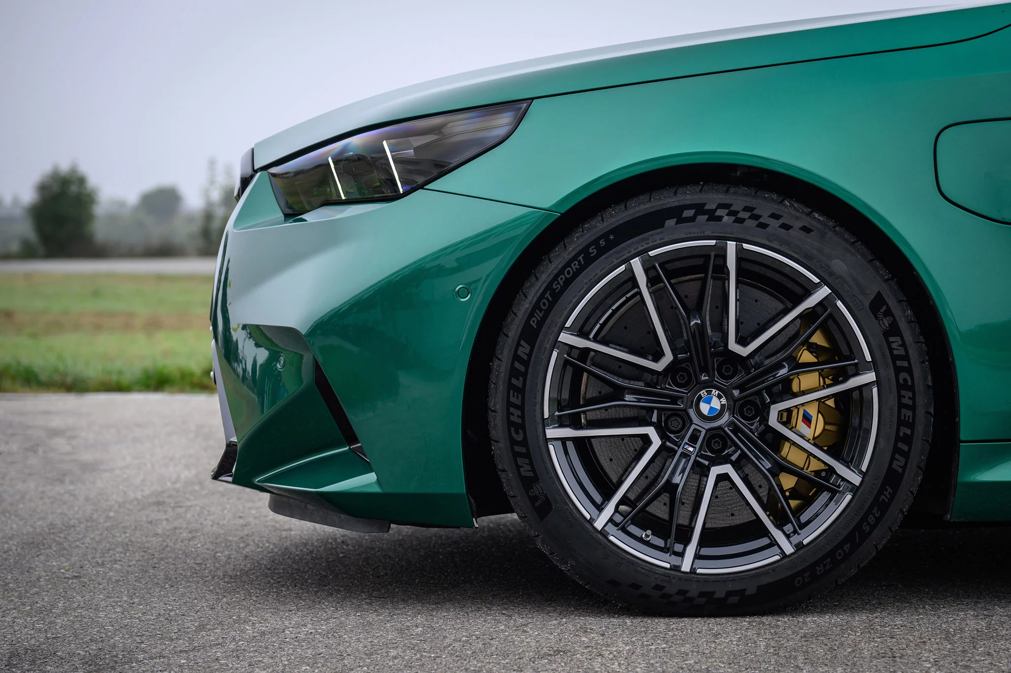 Isle of Man Green BMW M5