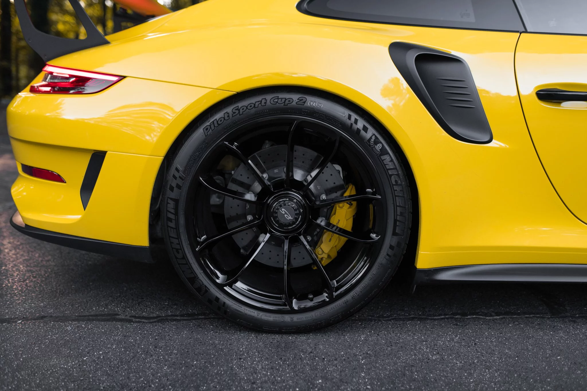 Racing Yellow Porsche 911 GT3 RS