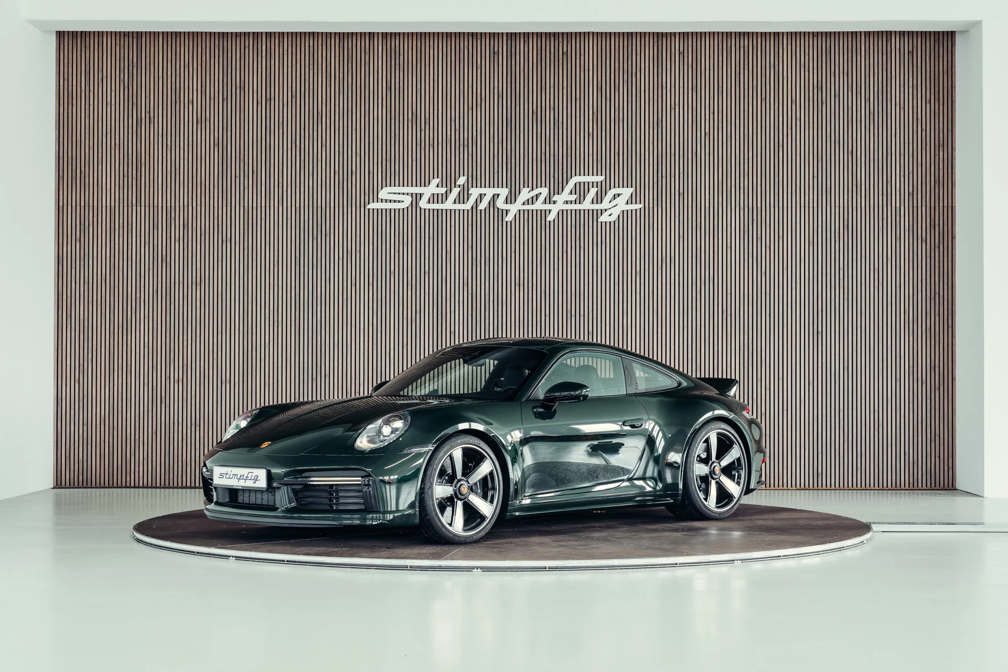 Brewster Green Porsche 911 Sport Classic