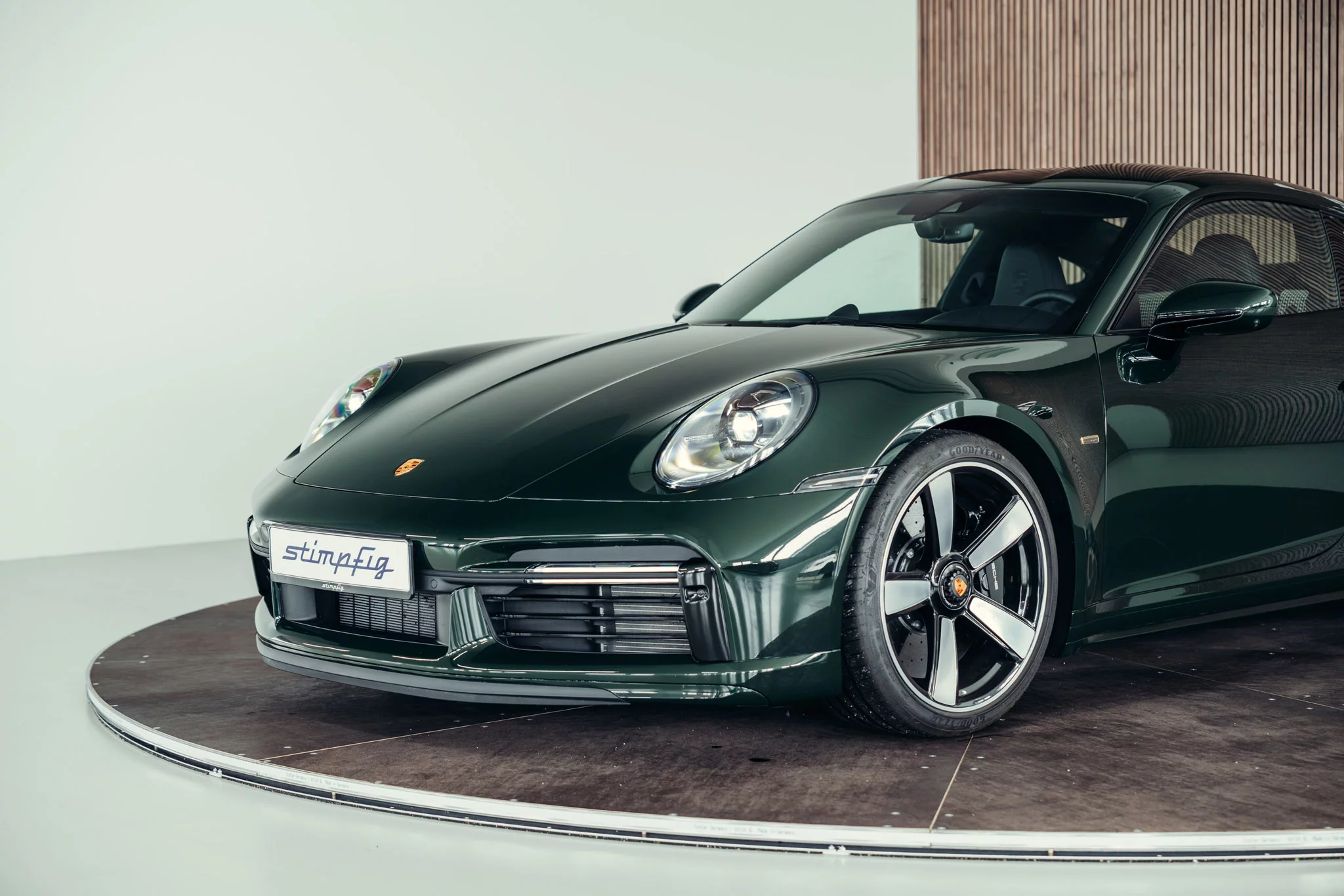 Brewster Green Porsche 911 Sport Classic