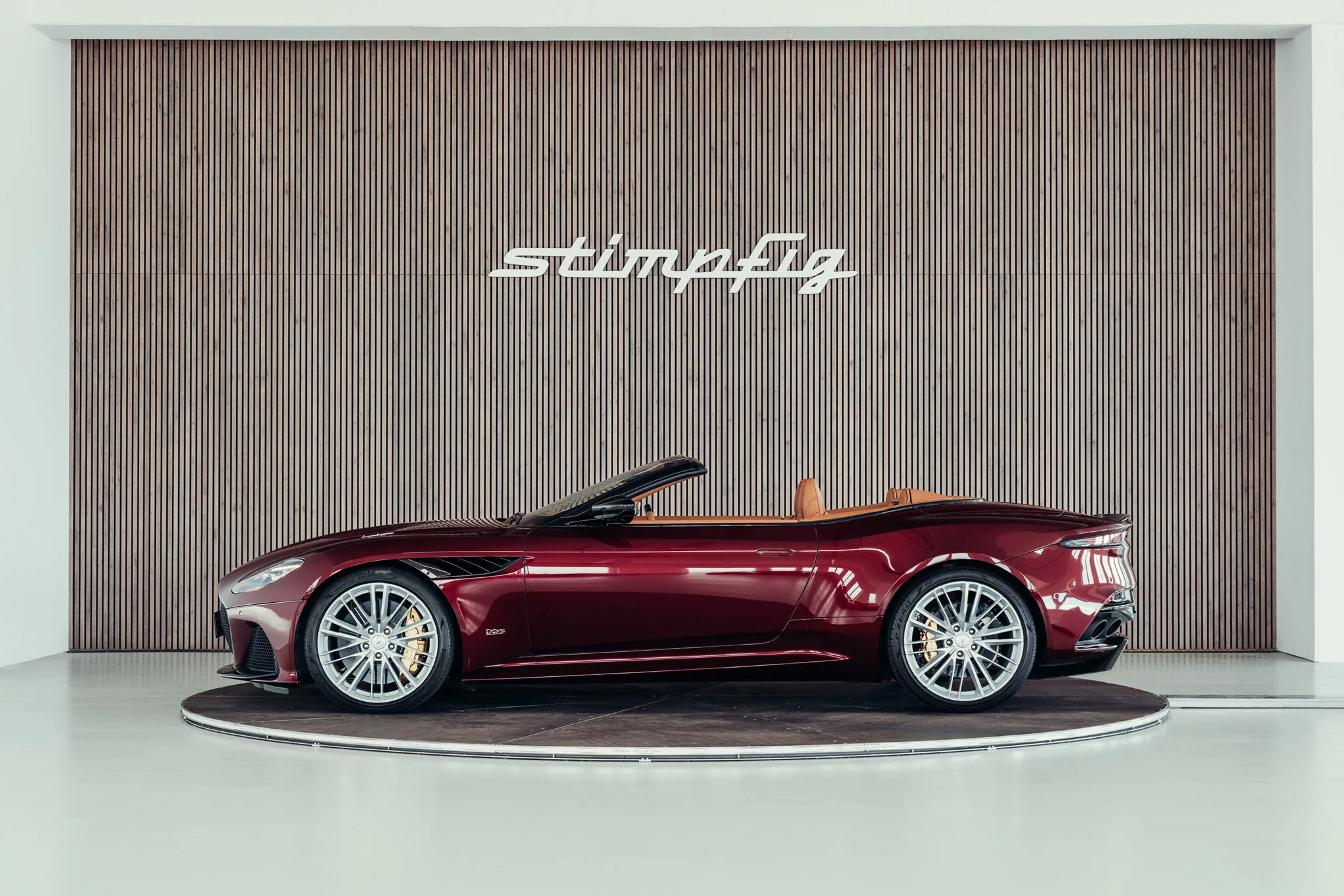 Liquid Crimson Aston Martin DBS
