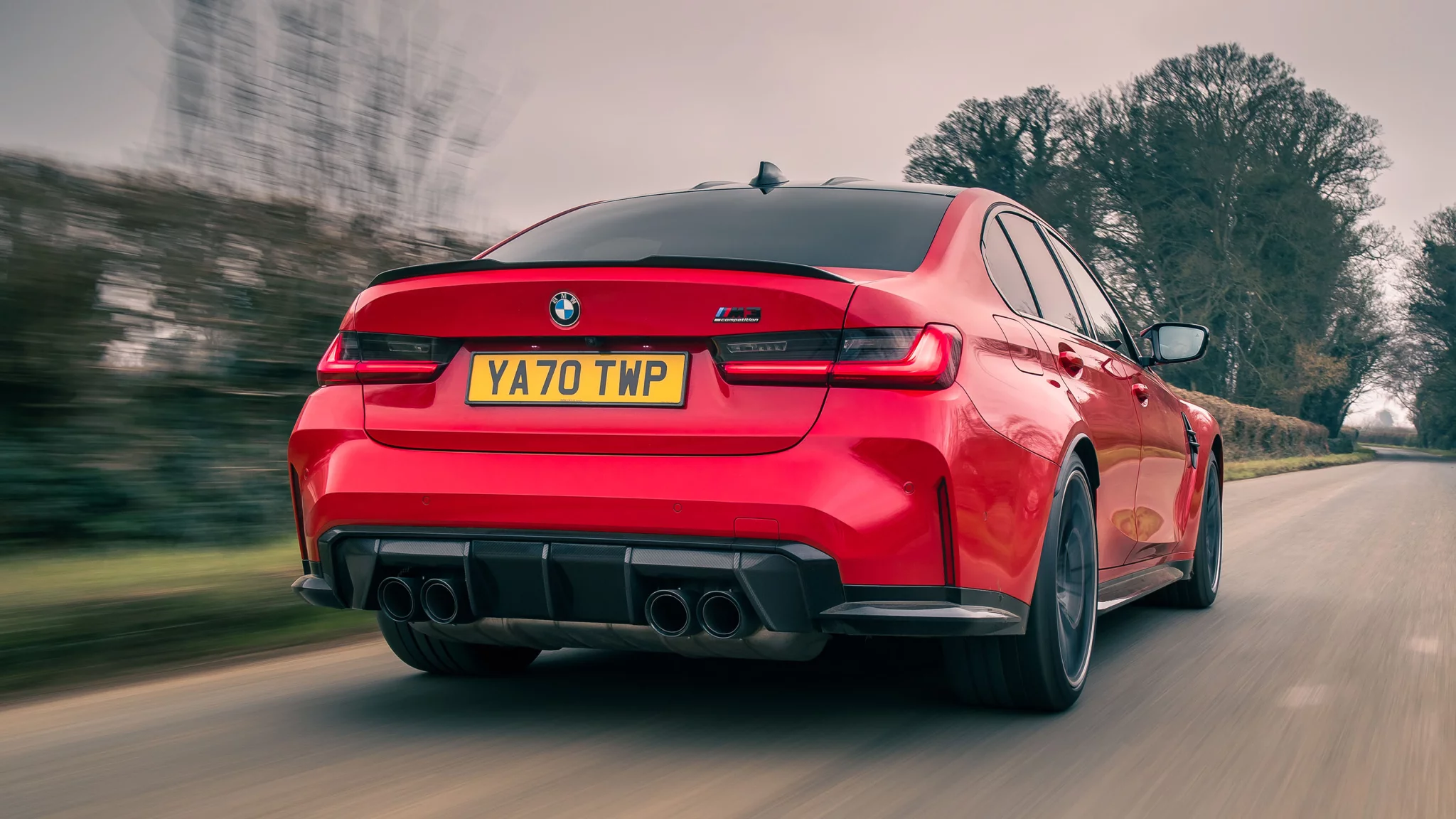Toronto Red BMW M3