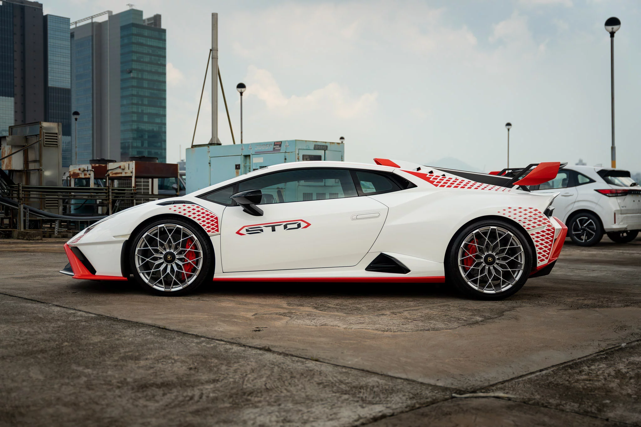 Bianco Monocerus Lamborghini Huracán
