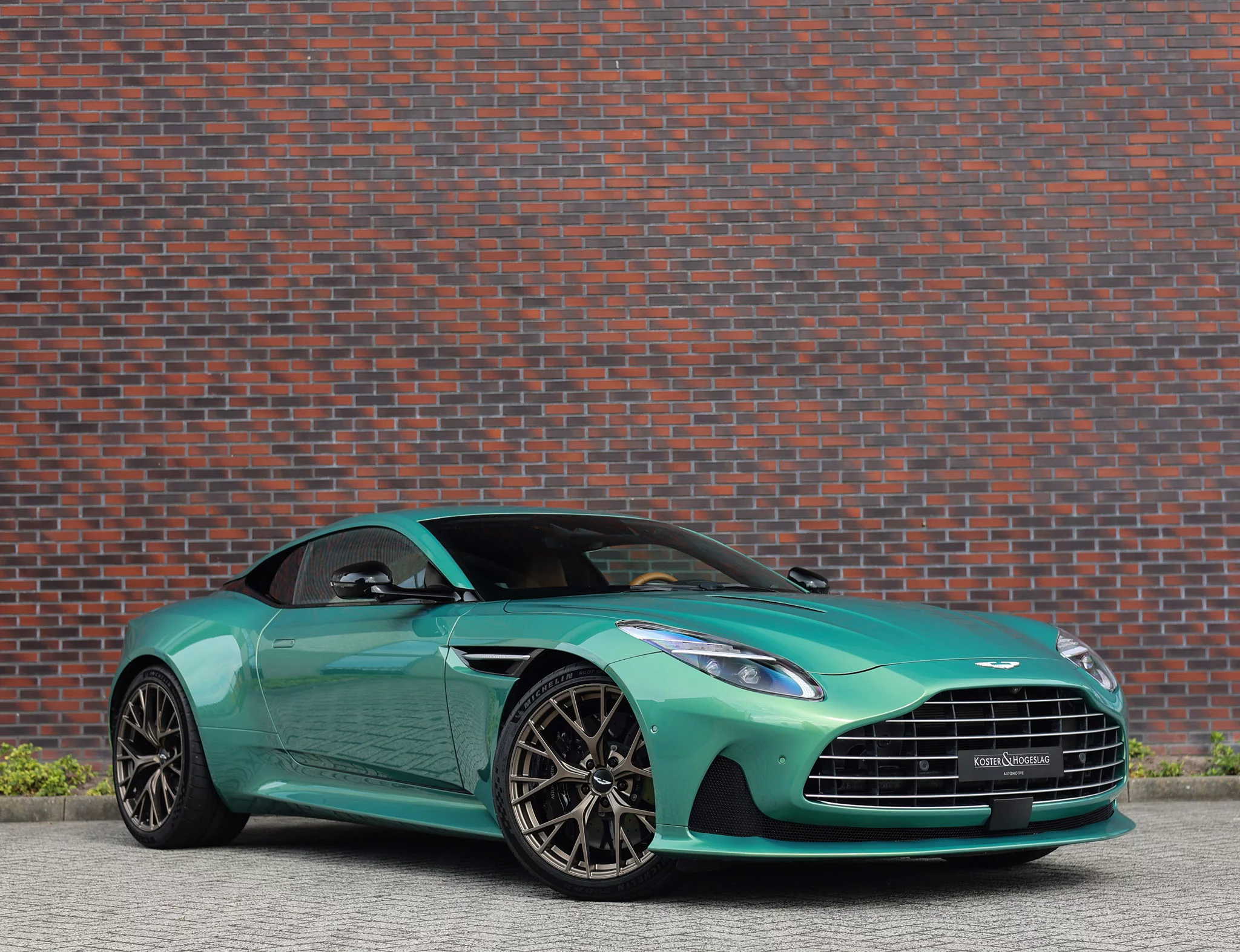 Iridescent Emerald Aston Martin DB12