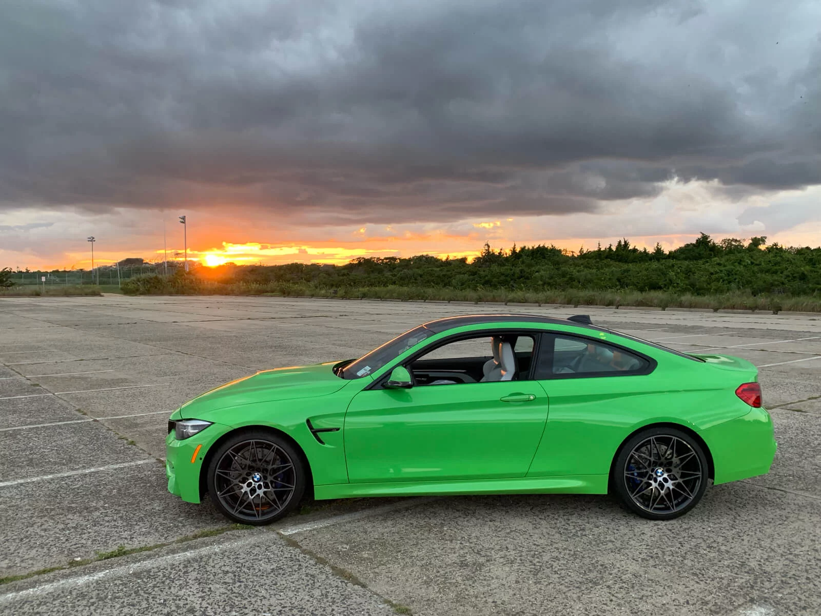 Verde Mantis BMW M4