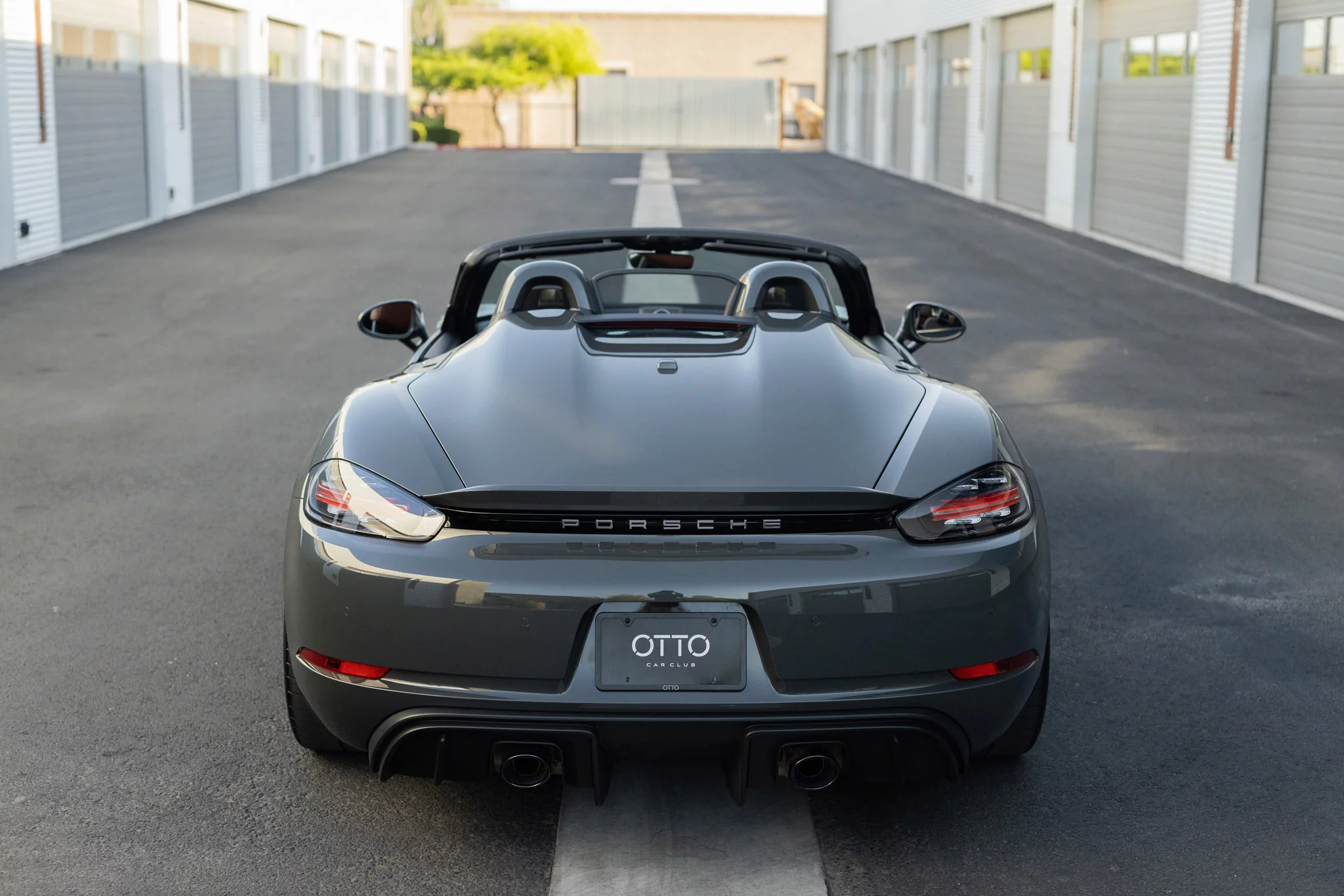Slate Grey Porsche 718
