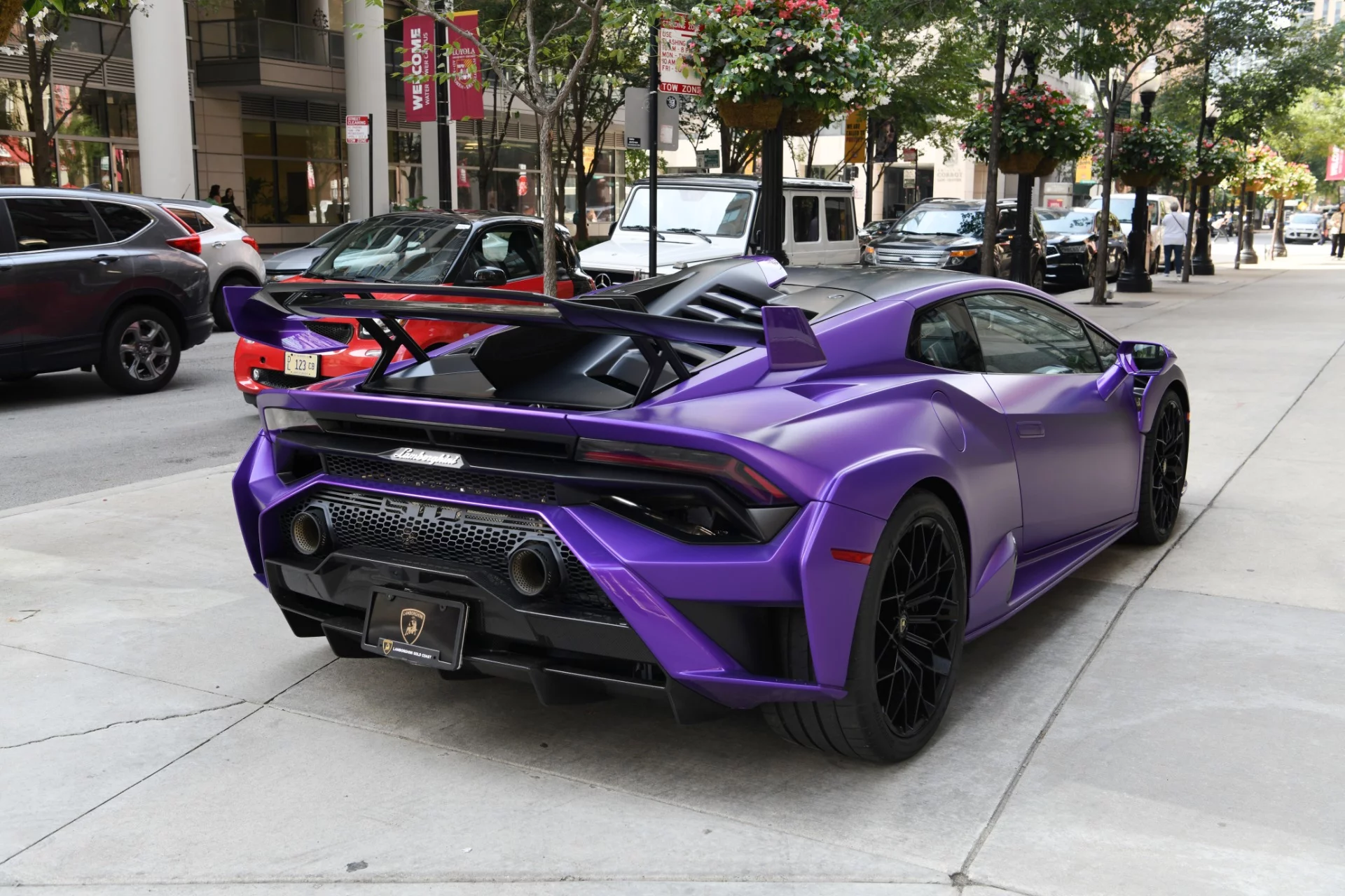 Viola Nebula Lamborghini Huracán