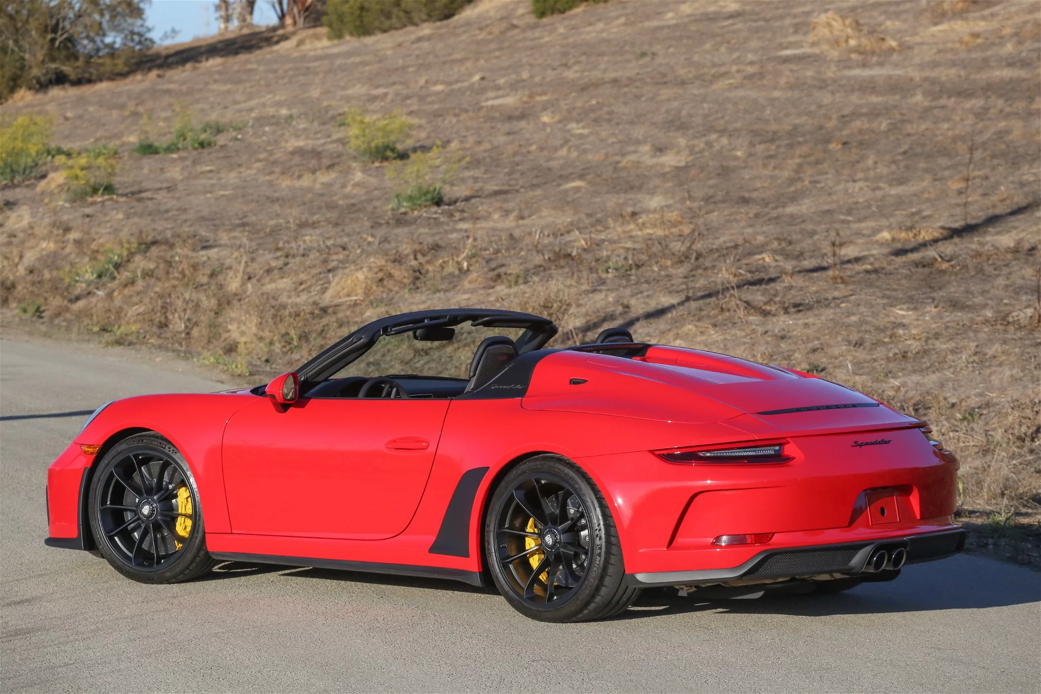Guards Red Porsche 911 Speedster
