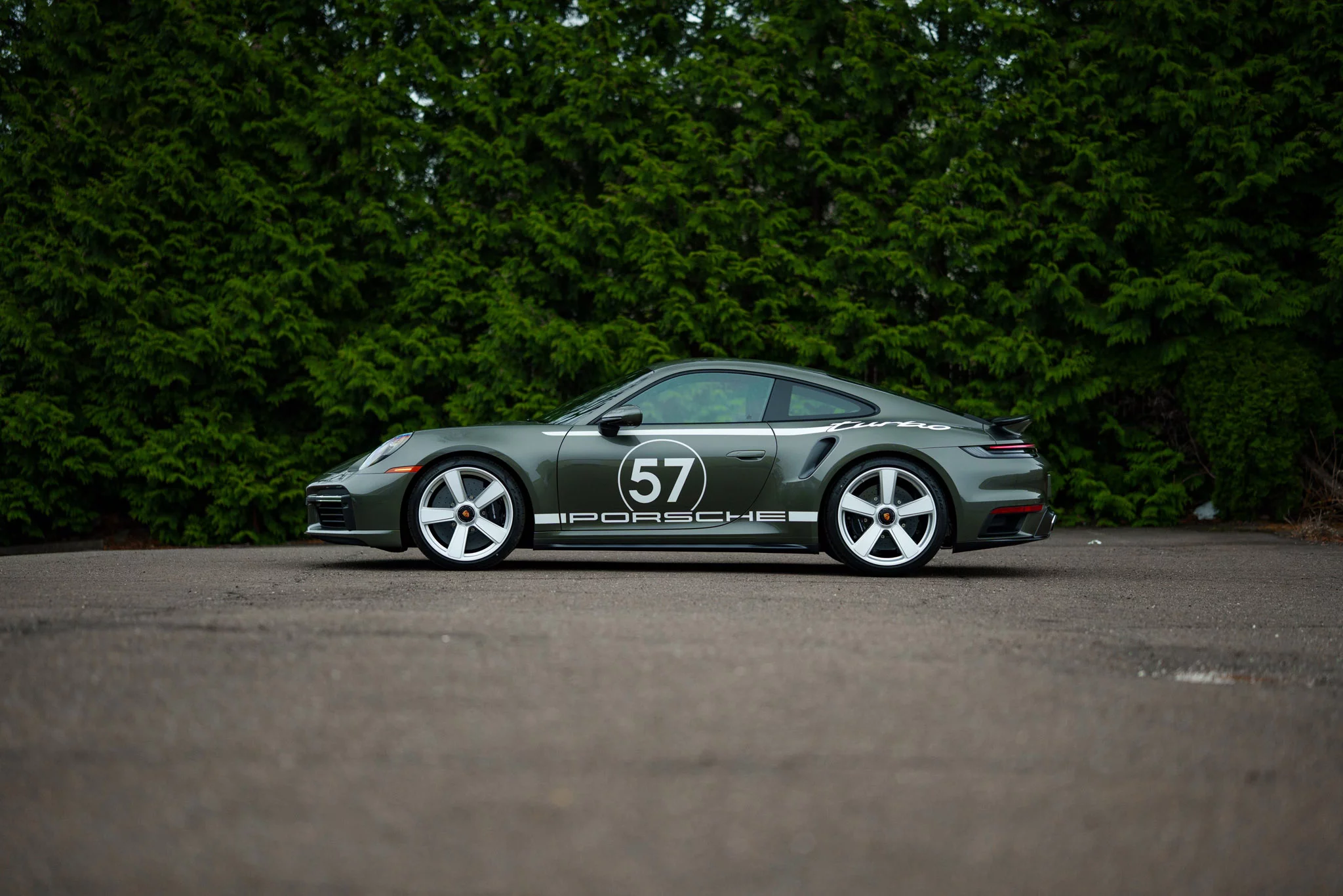 Aventurine Green Metallic Porsche 911 Turbo