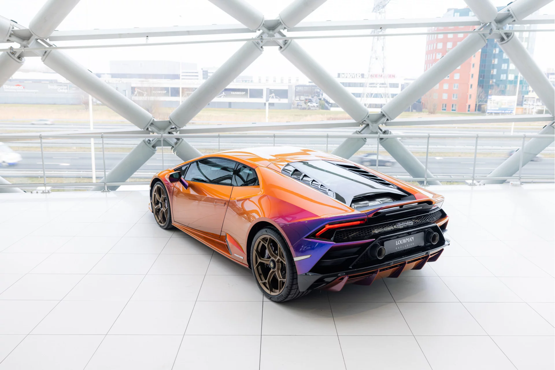 Blu Hal Lamborghini Huracán