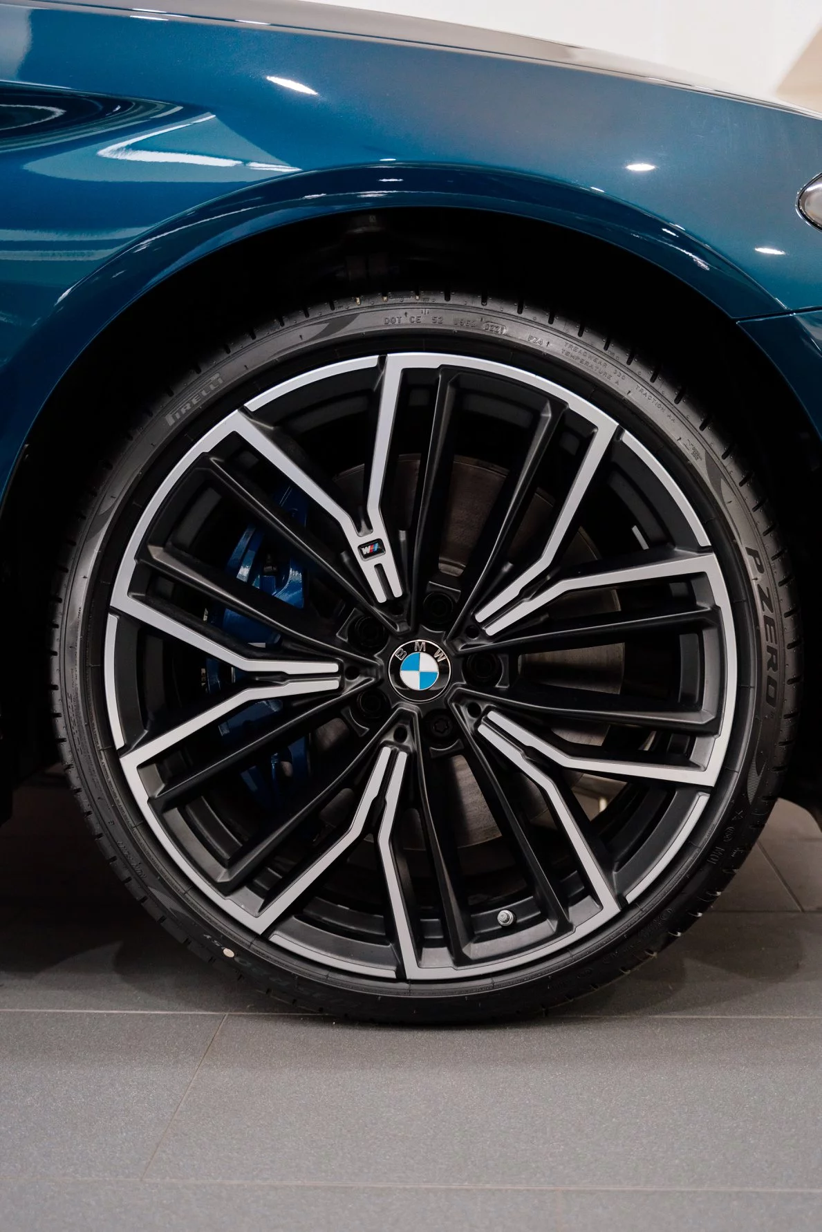 Aegean Blue BMW 5 Series