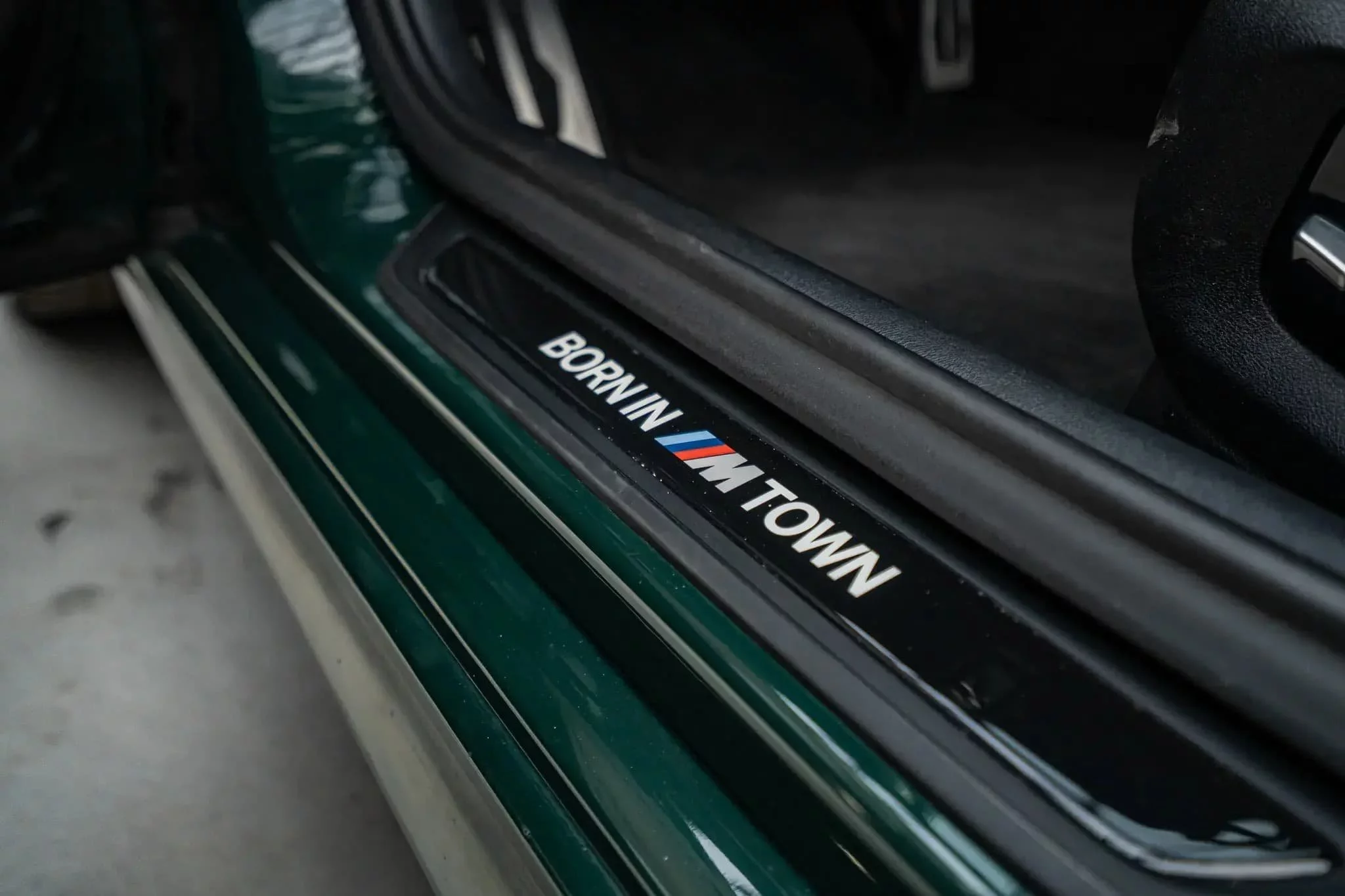 Goodwood Green BMW M5