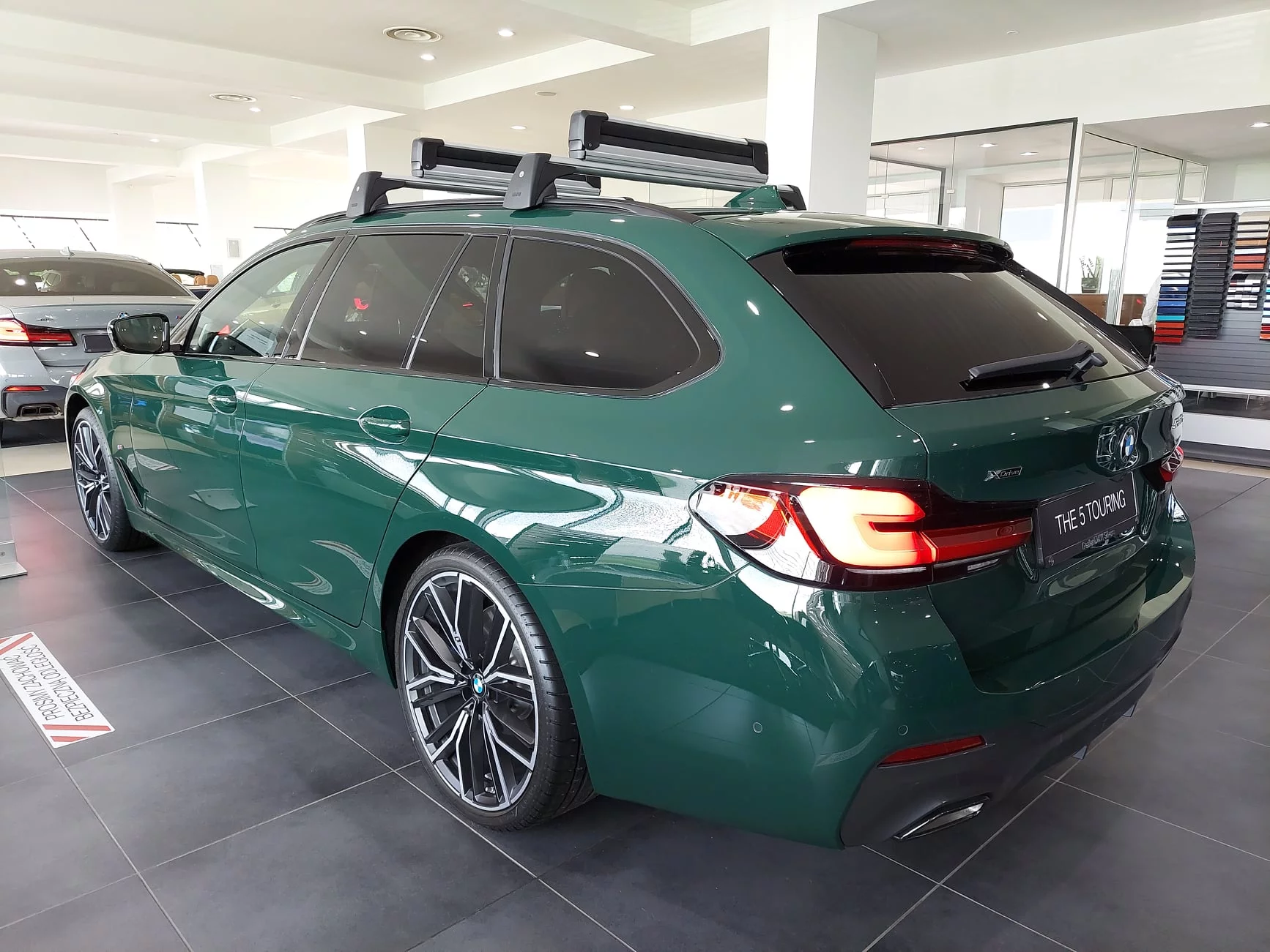 British Racing Green BMW 5 Series