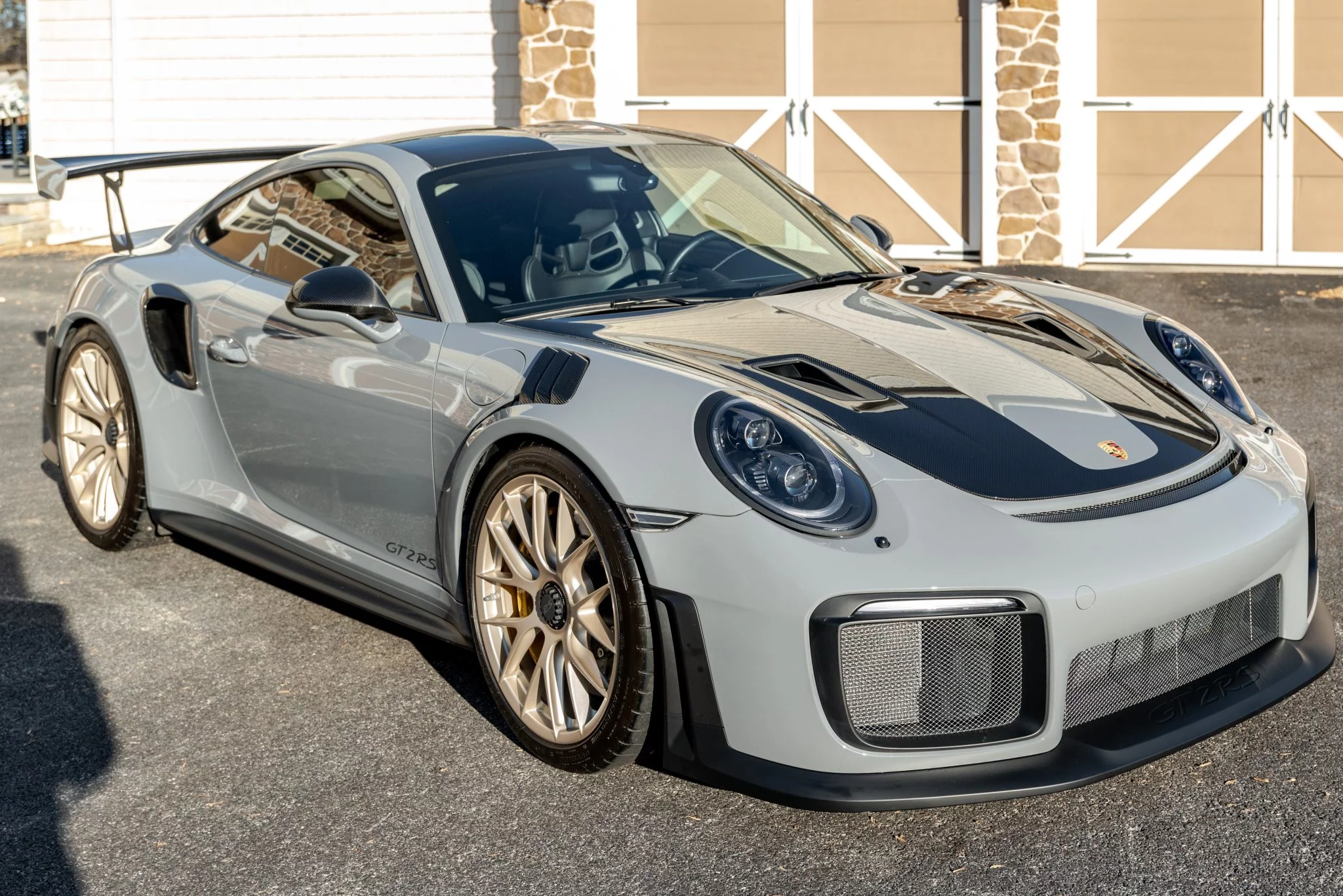 Nardo Grey Porsche 911 GT2 RS