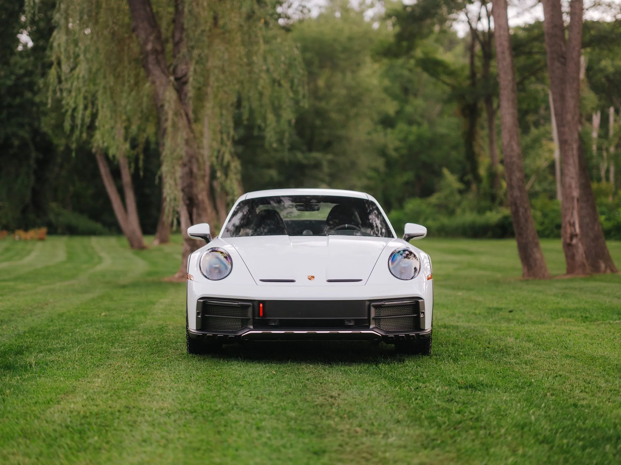 Pure White Porsche 911 Dakar